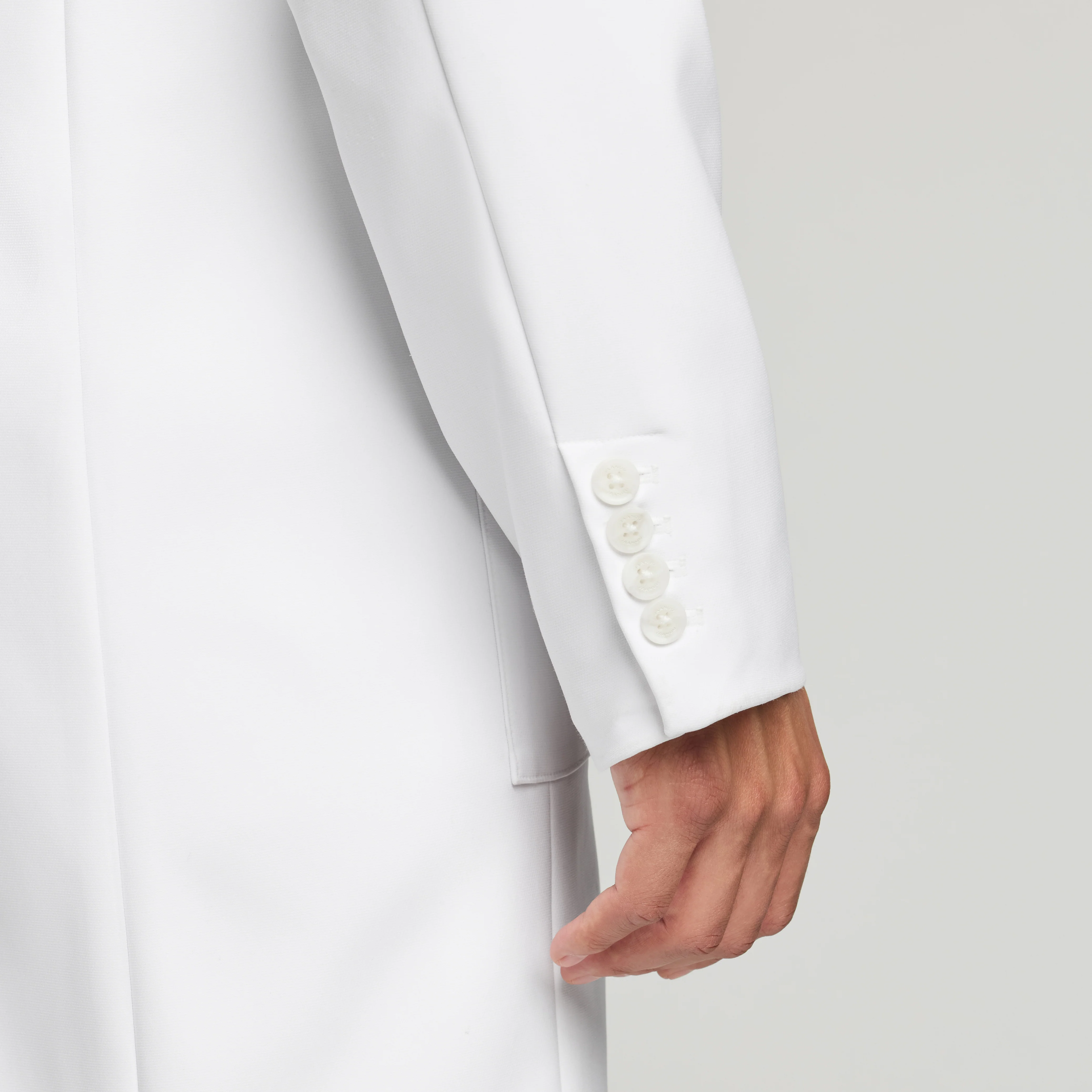 Apex 39" White Coat - White - Image 10