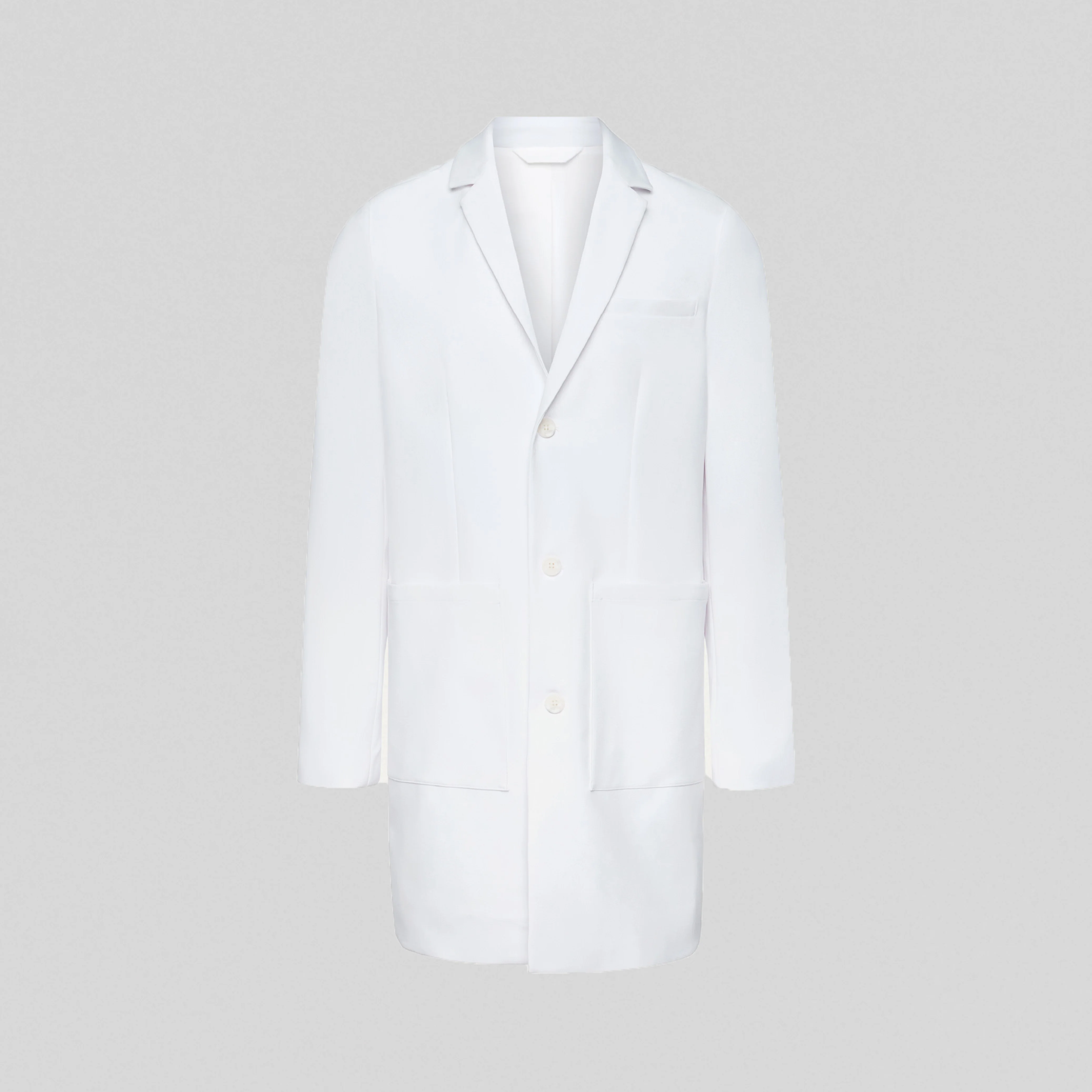 Apex 39" White Coat - White - Image 3