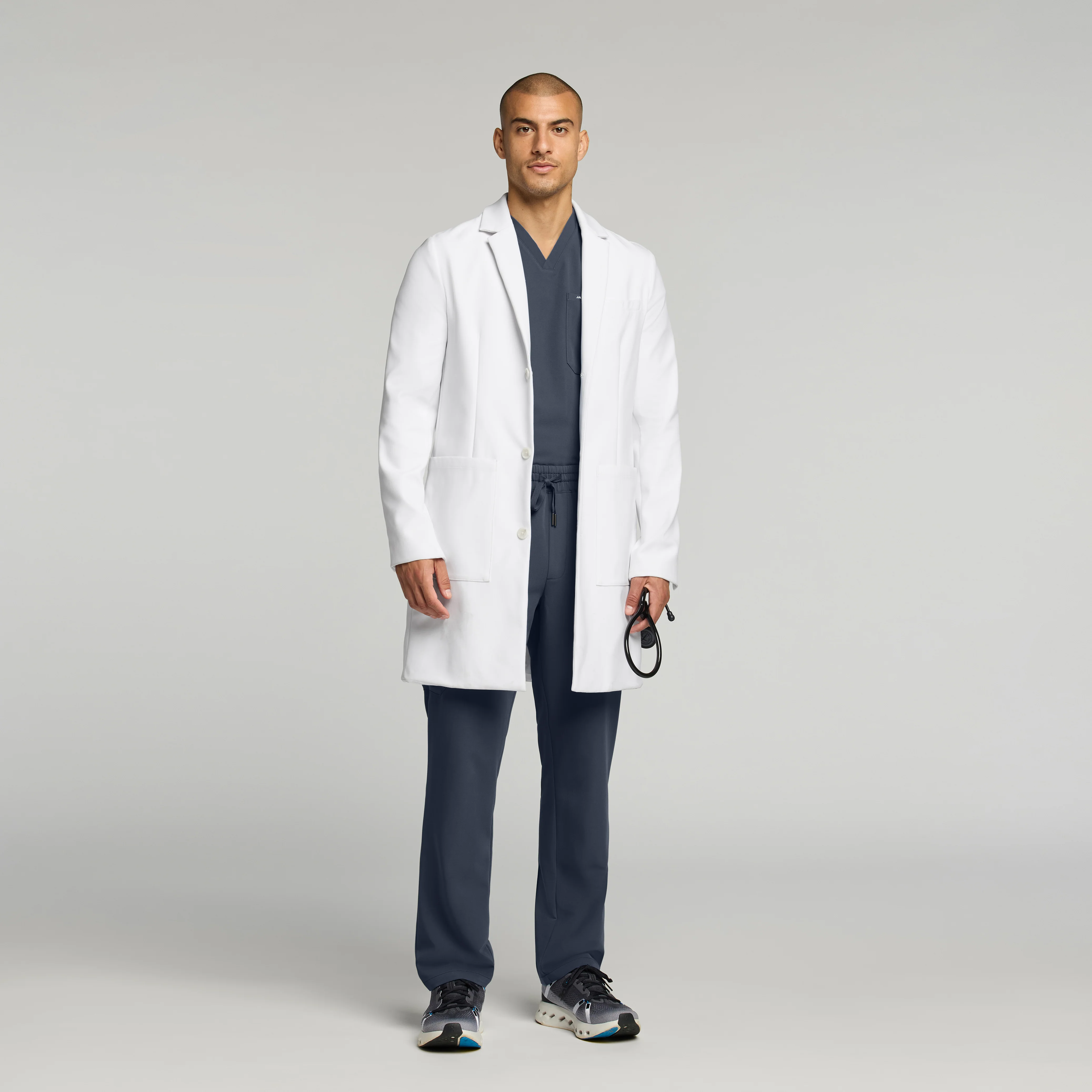 Apex 39" White Coat - White - Image 5