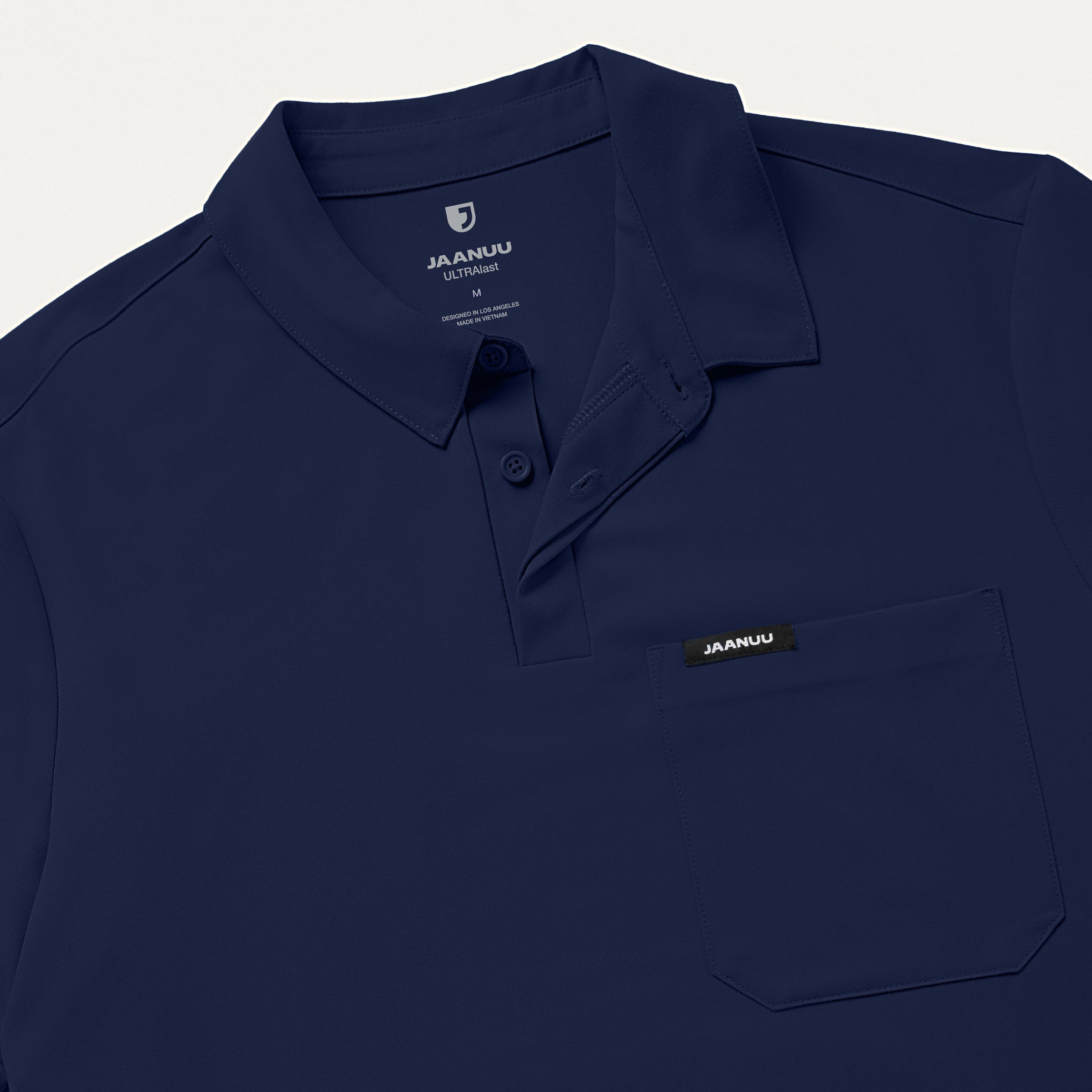 Calderon Polo Scrub Top - Midnight Navy - Image 7