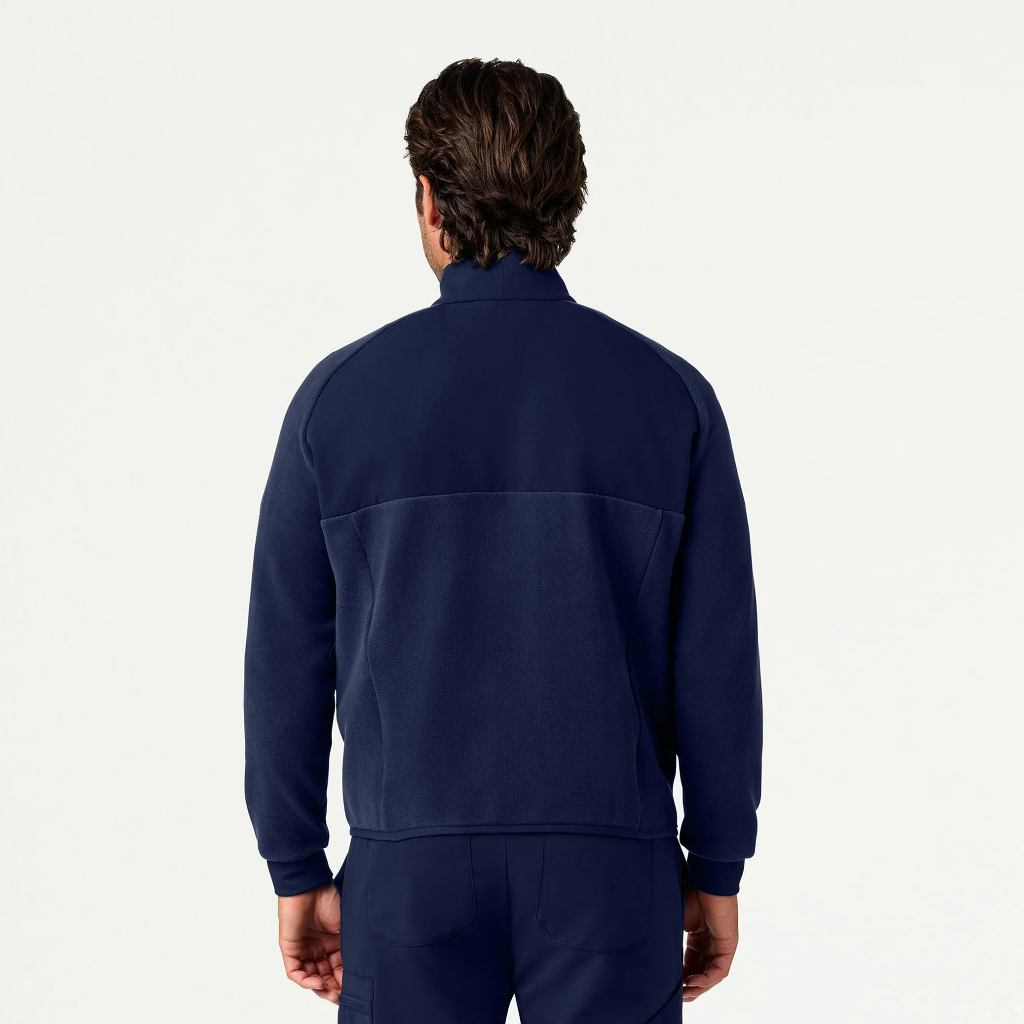 Cloud Hybrid Fleece Jacket - Midnight Navy - Image 5