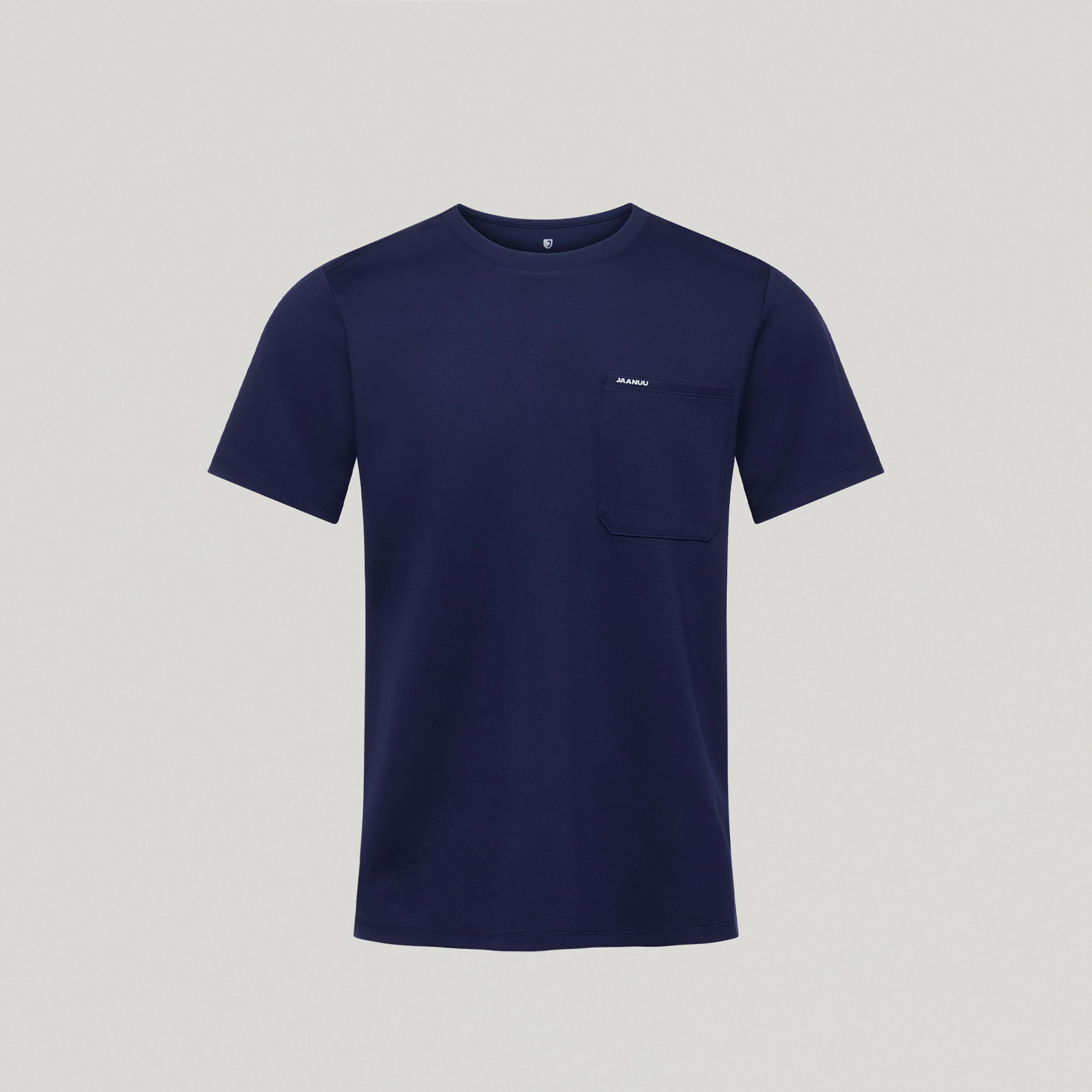 Finn Crewneck UltraSOFT Scrub Top - Midnight Navy - Image 2