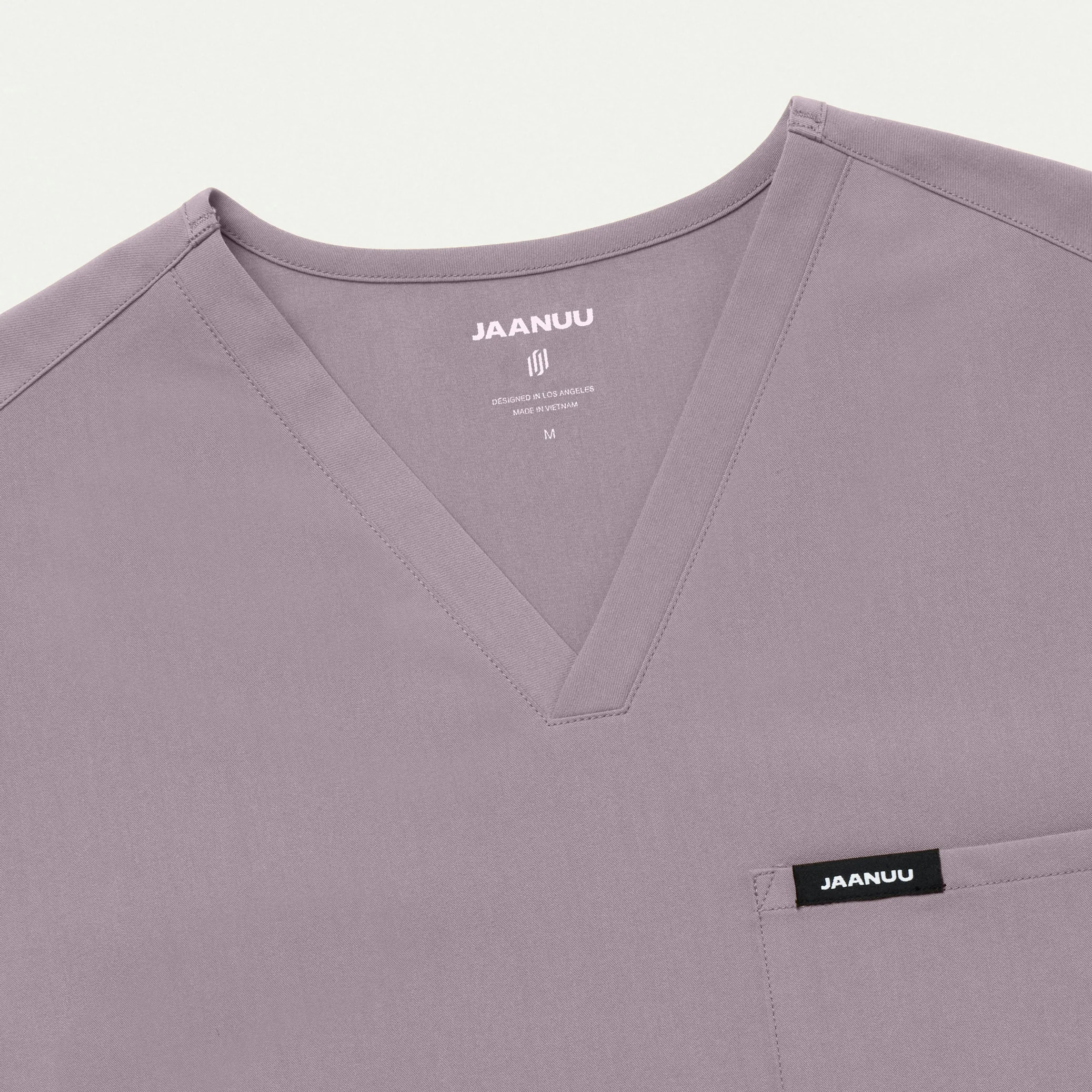 Holmes Everyday 1-Pocket Scrub Top - Chrome - Image 6