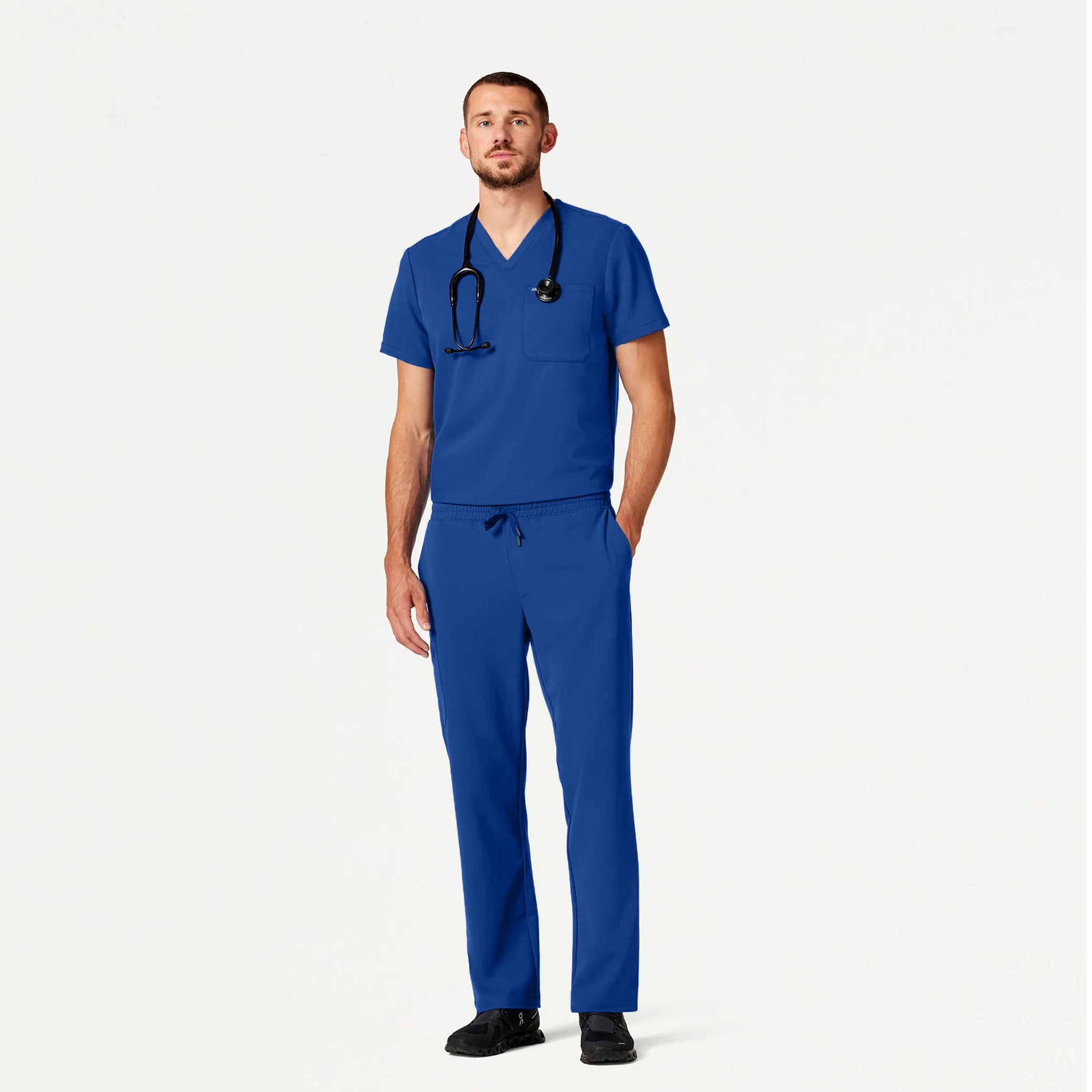 Holmes Everyday 1-Pocket Scrub Top - Galaxy - Image 2