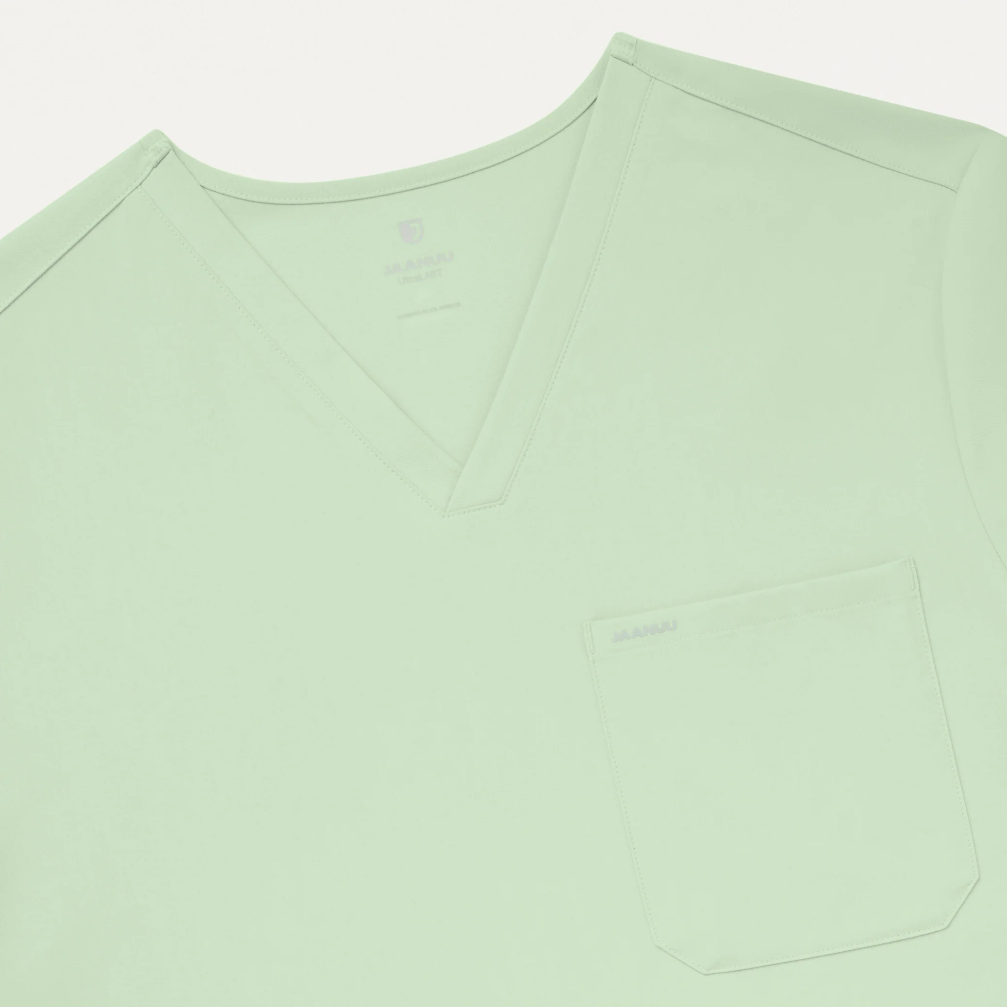 Holmes Everyday 1-Pocket Scrub Top - Mint - Image 5