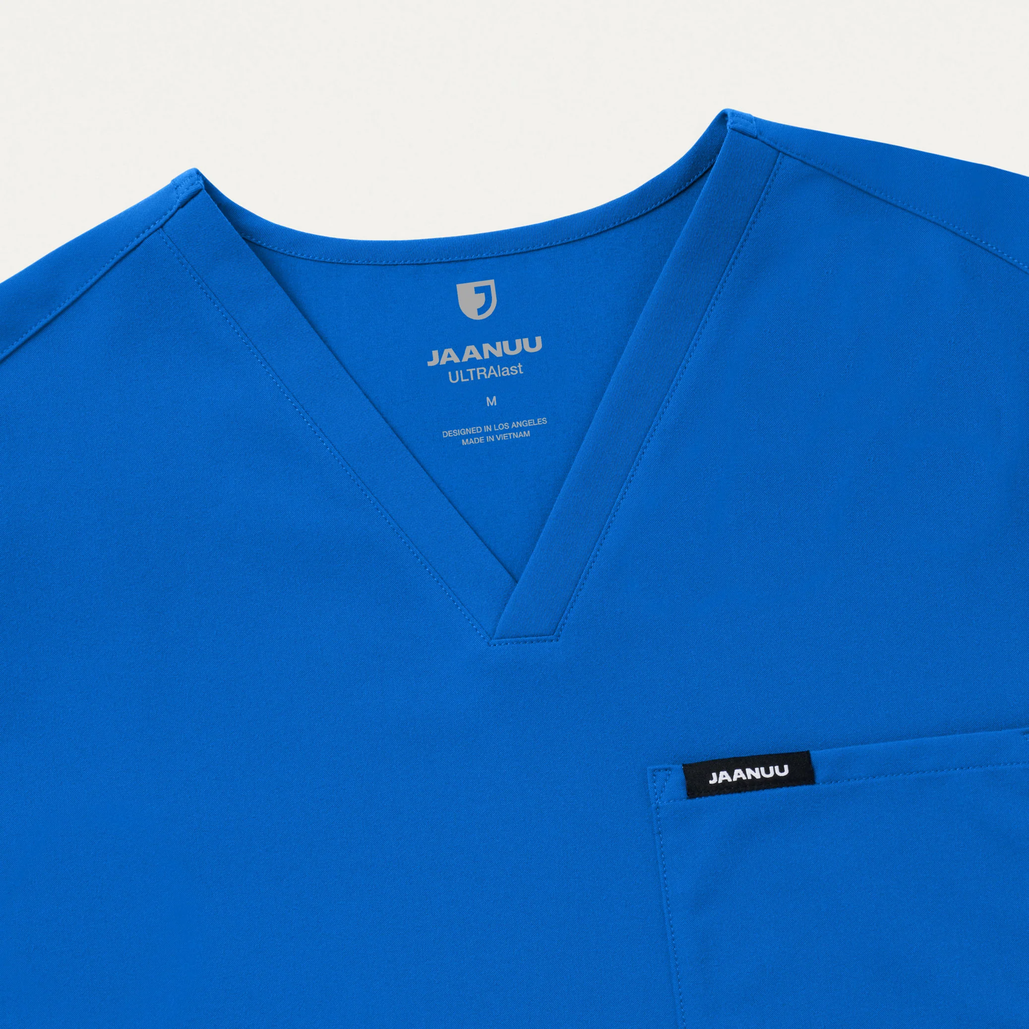 Holmes Everyday 1-Pocket Scrub Top - Royal Blue - Image 4