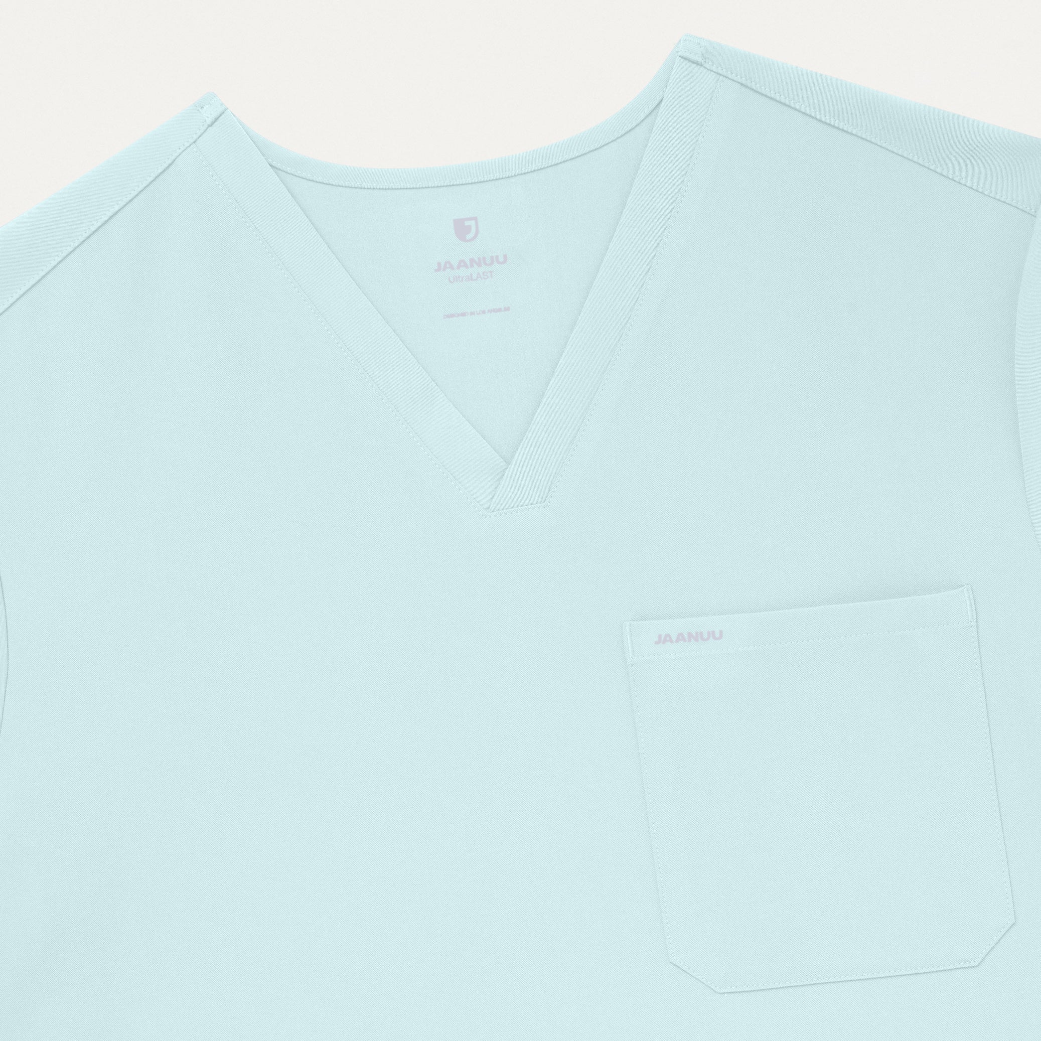 Holmes Everyday 1-Pocket Scrub Top - Sky Blue - Image 5