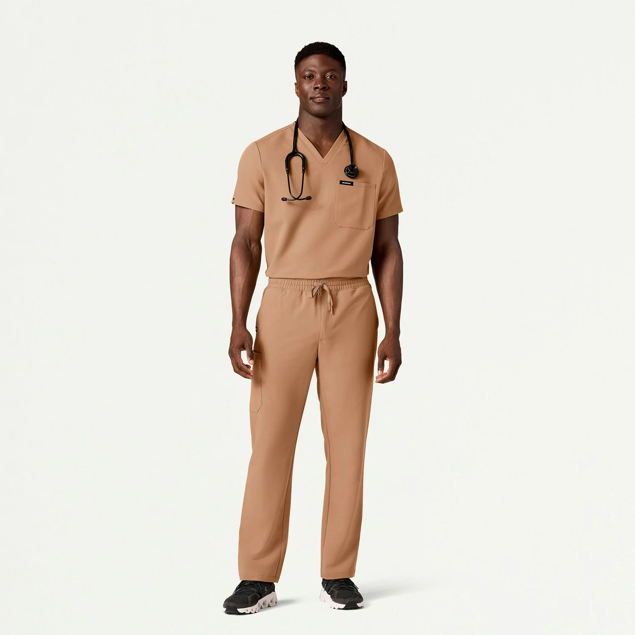 Holmes Everyday 1-Pocket Scrub Top - Trench - Image 3
