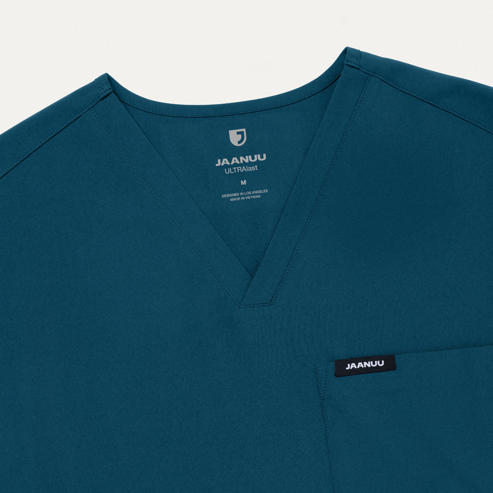 Holmes UltraLITE⢠1-Pocket Scrub Top - Caribbean Blue - Image 5
