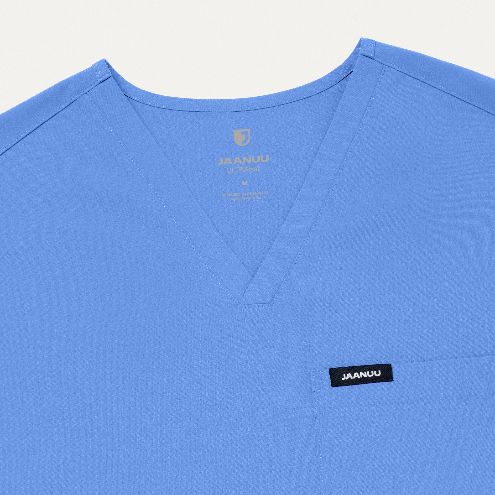 Holmes UltraLITE™ 1-Pocket Scrub Top - Ceil Blue - Image 5
