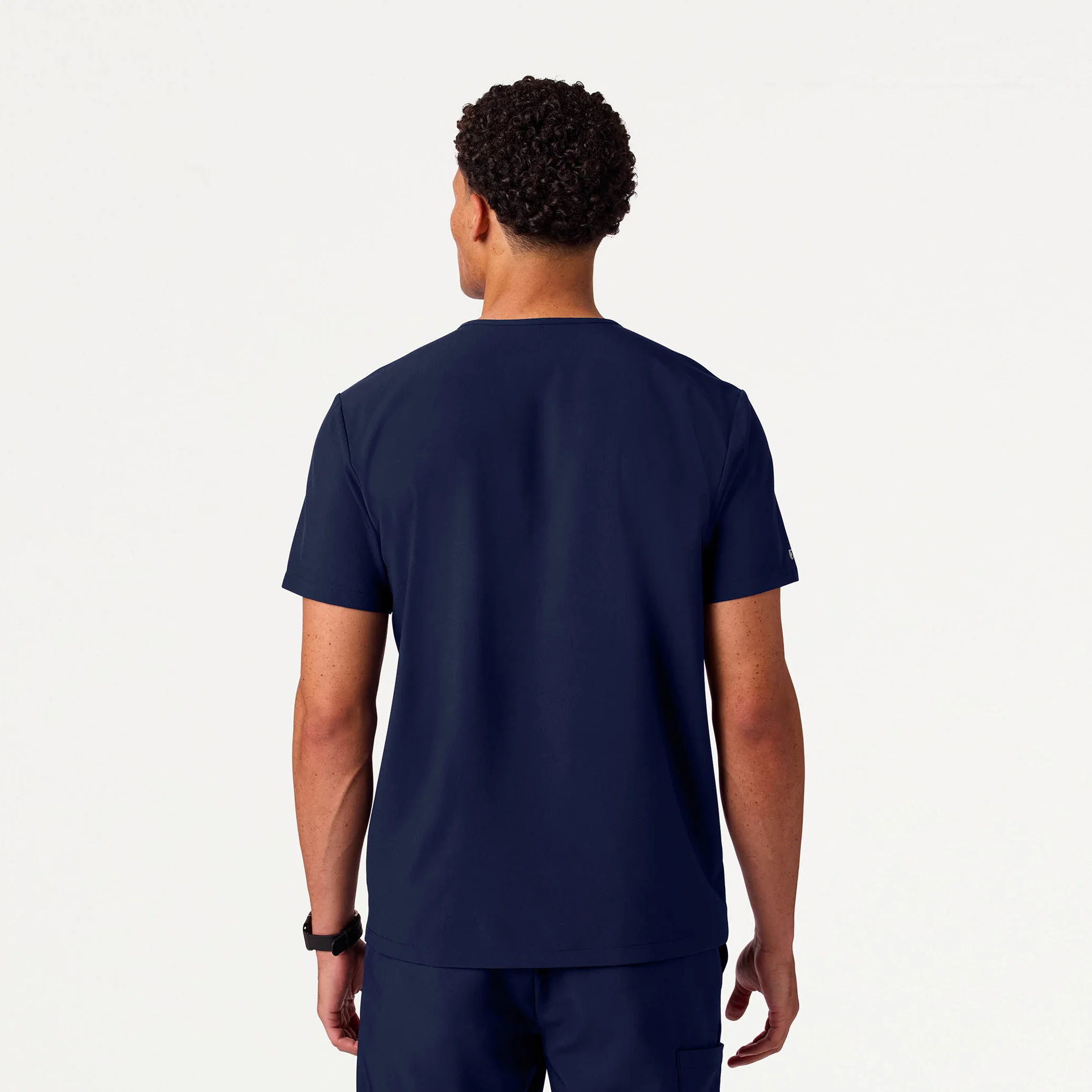 Holmes UltraLITE™ 1-Pocket Scrub Top - Midnight Navy - Image 4