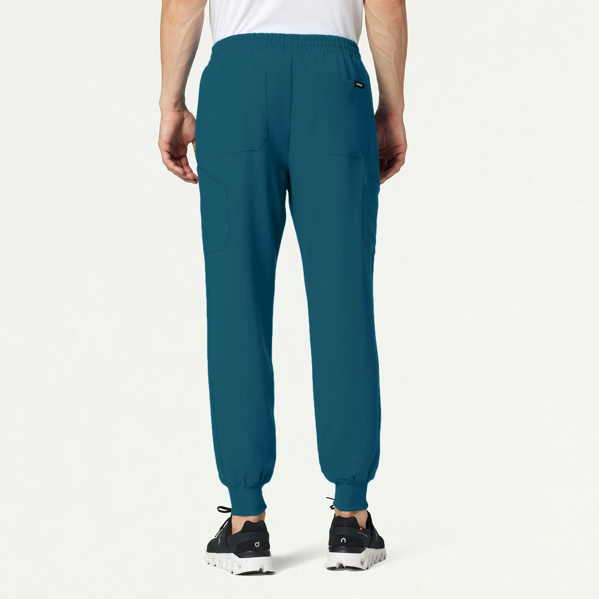 Osmo 8-Pocket Scrub Jogger - Caribbean Blue - Image 4