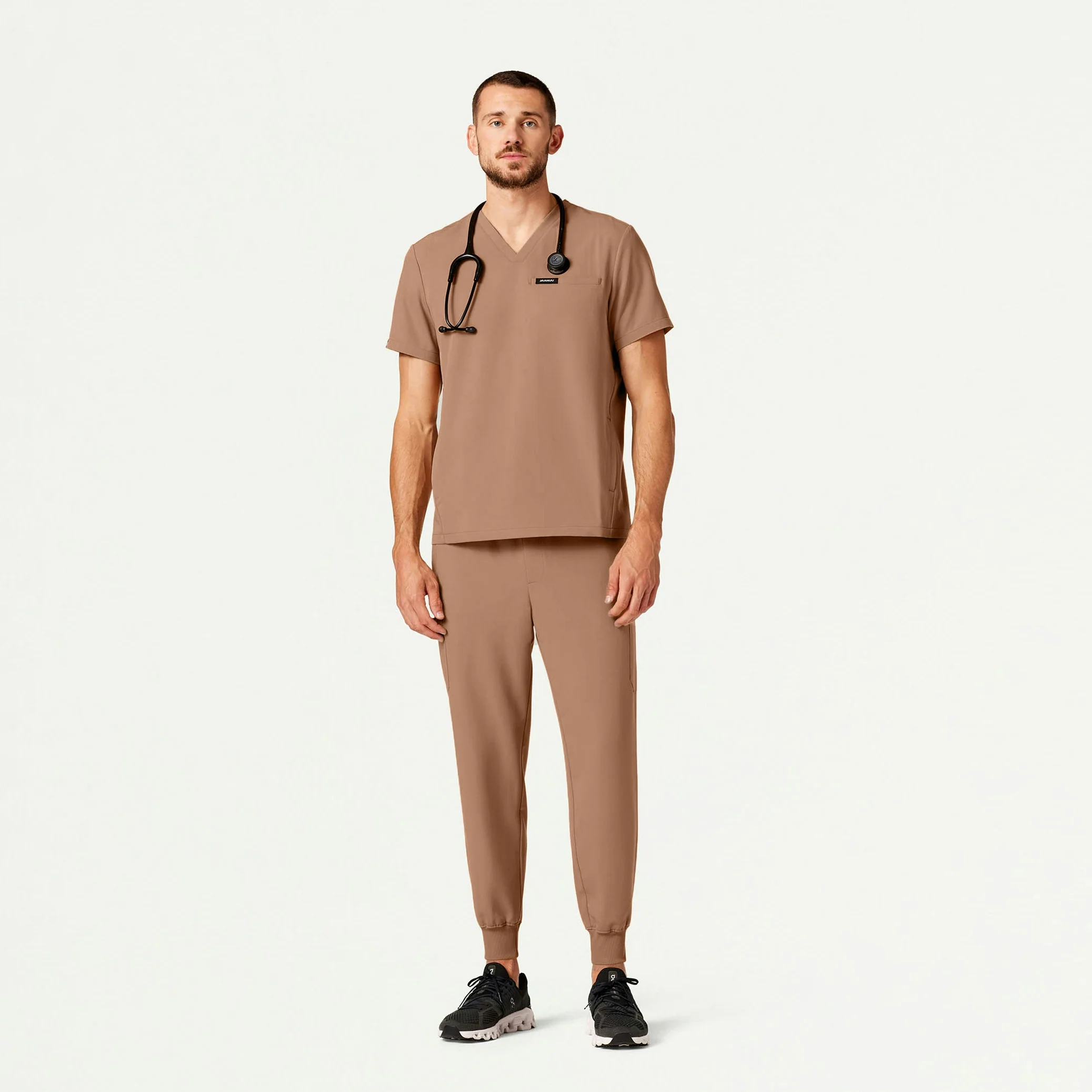 Osmo 8-Pocket Scrub Jogger - Clay - Image 4