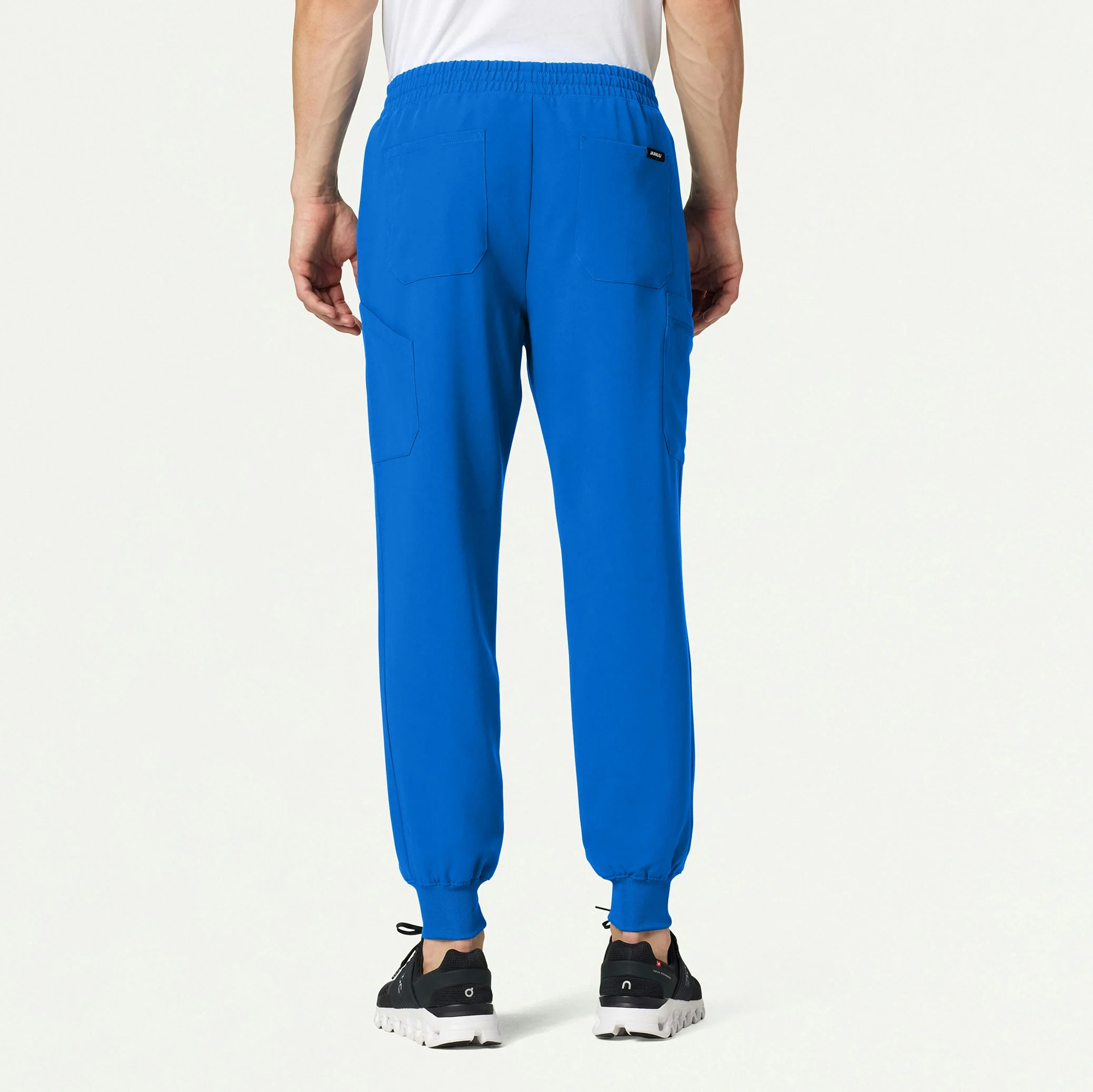Osmo 8-Pocket Scrub Jogger - Royal Blue - Image 3