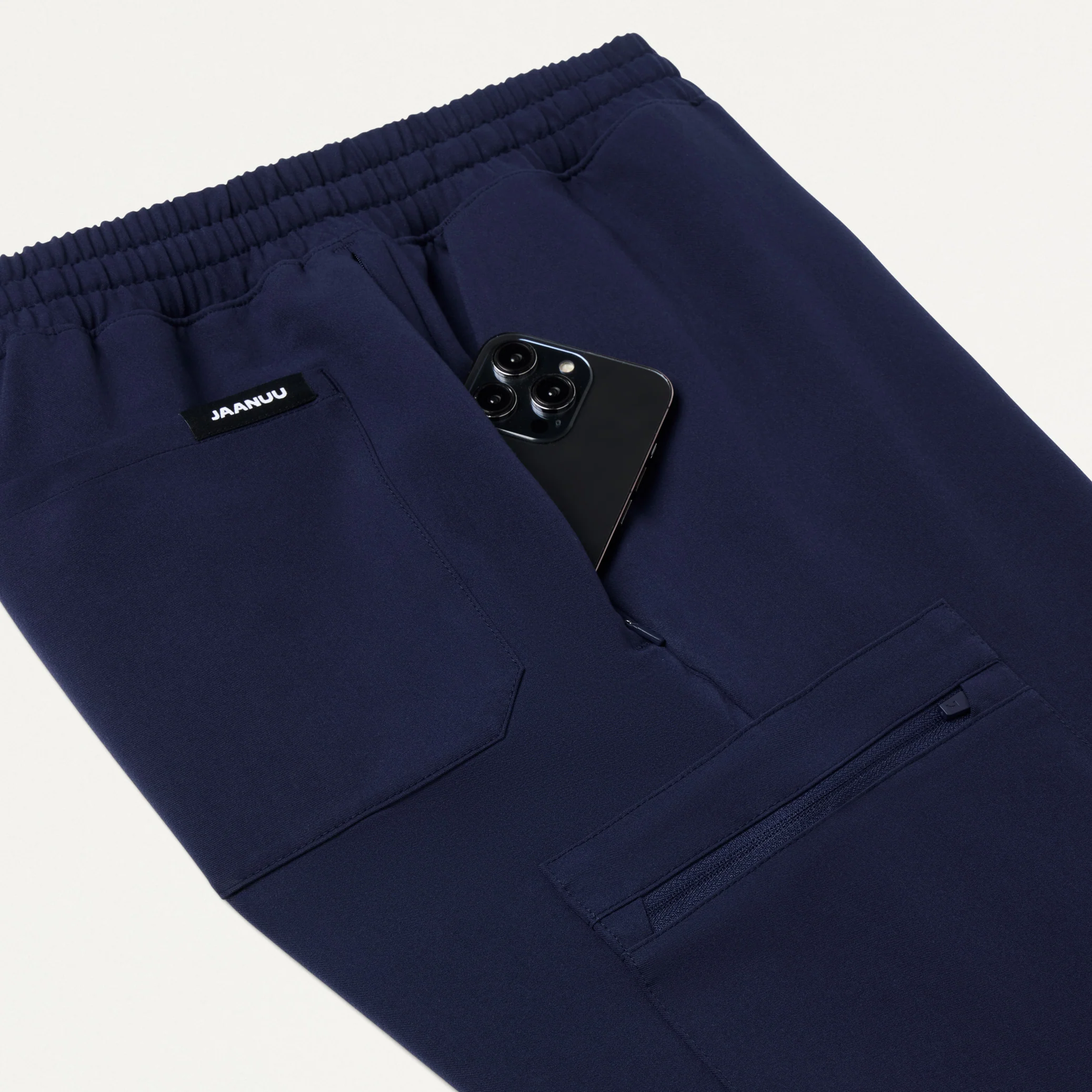 Osmo Slim 8-Pocket Scrub Jogger - Midnight Navy - Image 6