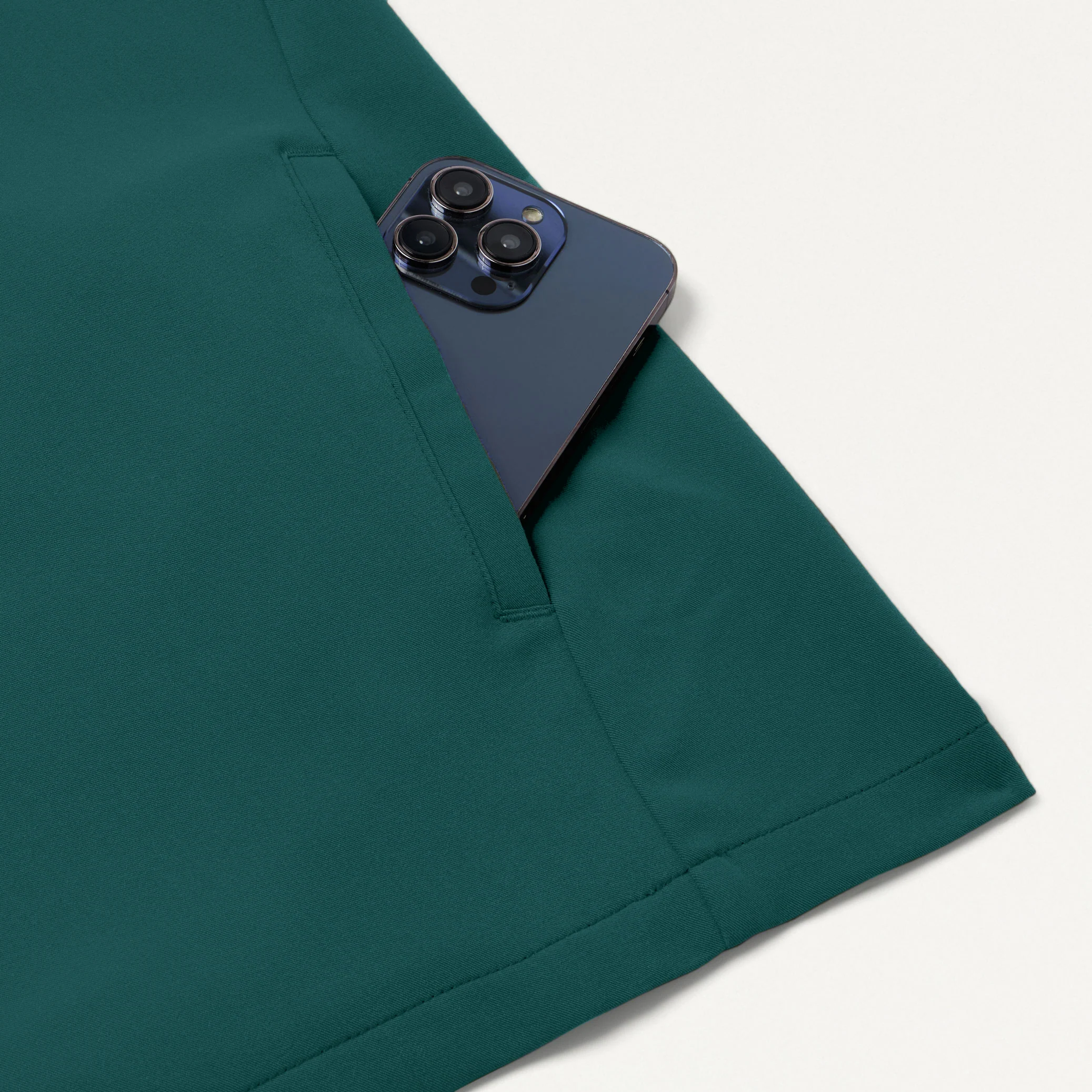 Platt 3-Pocket Scrub Top - Midnight Green - Image 6