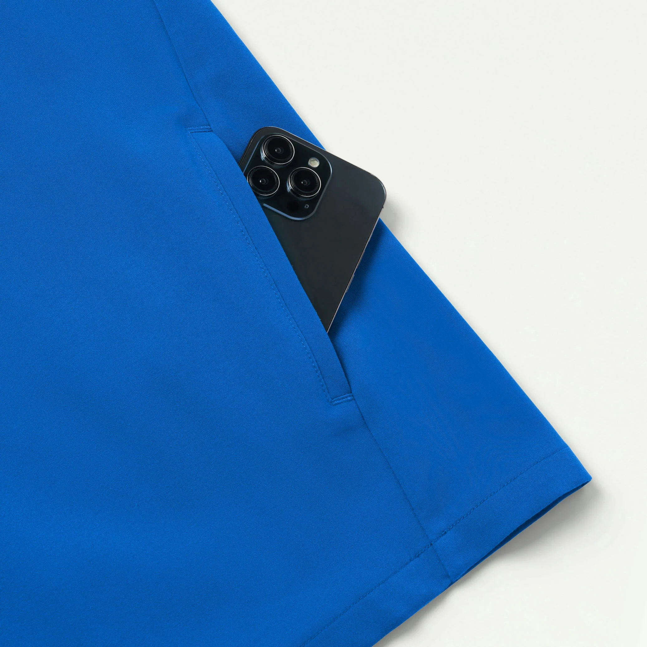 Platt 3-Pocket Scrub Top - Royal Blue - Image 5