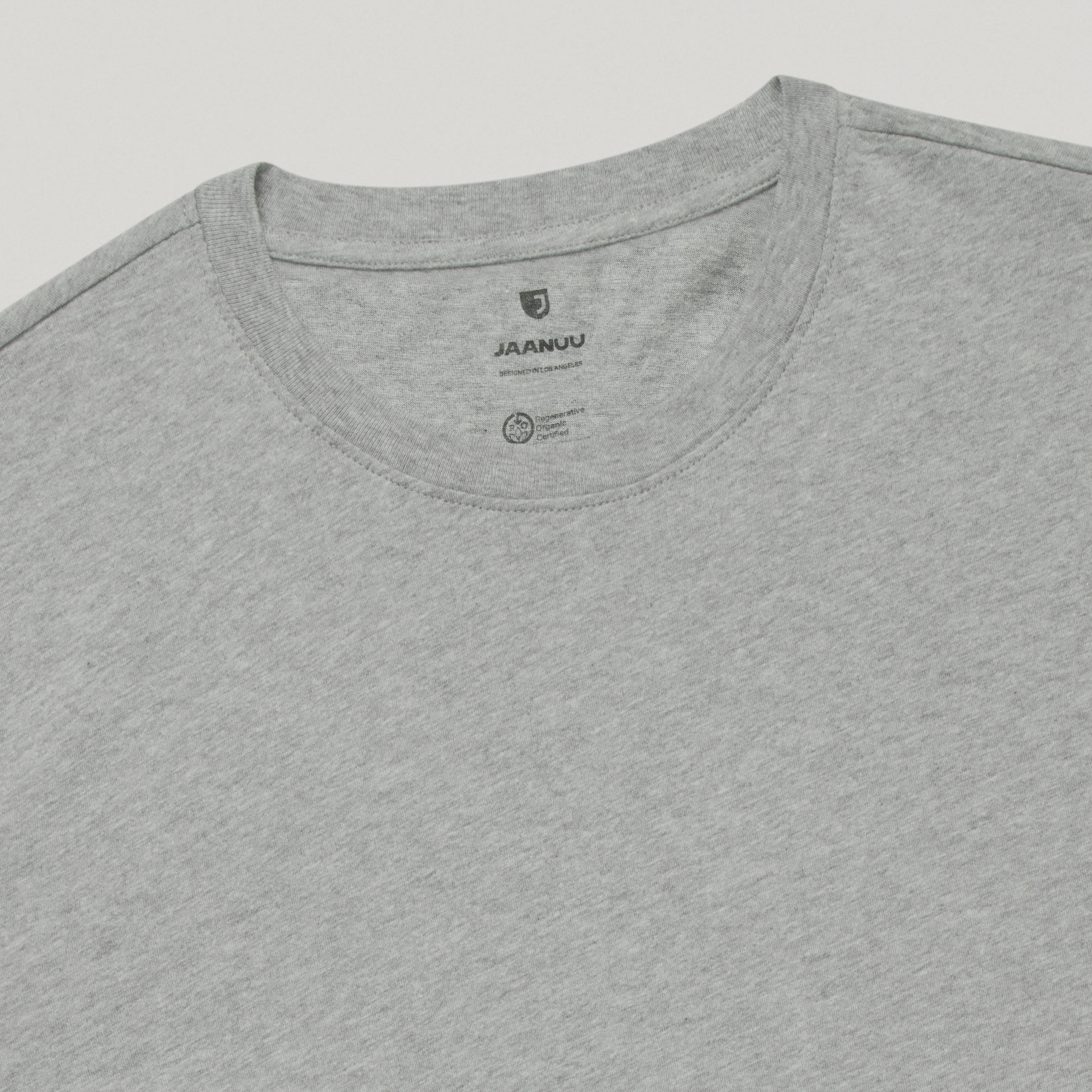 Regenˣ Short-Sleeve Cotton Underscrub - Heather Gray - Image 6