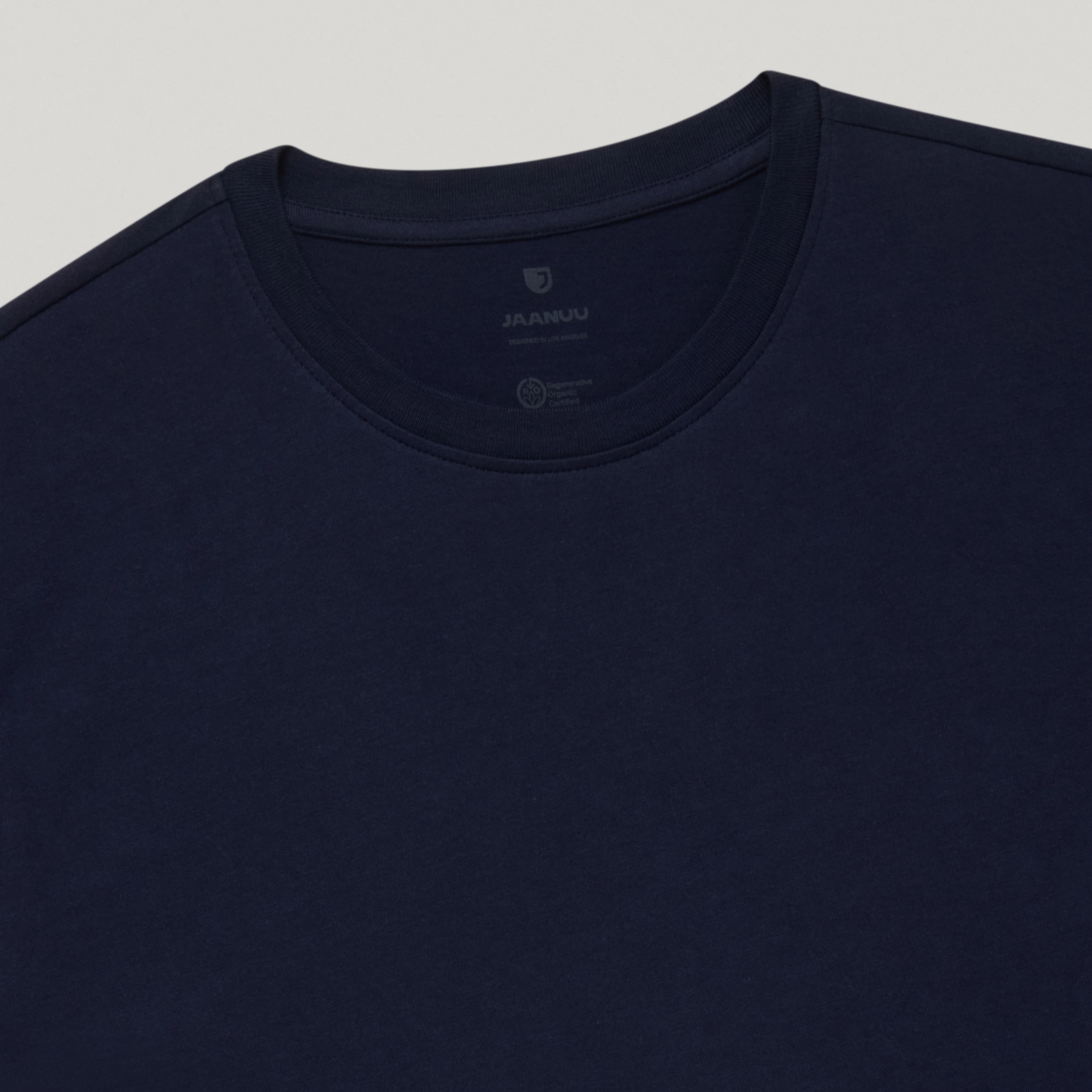 Regenˣ Short-Sleeve Cotton Underscrub - Midnight Navy - Image 5
