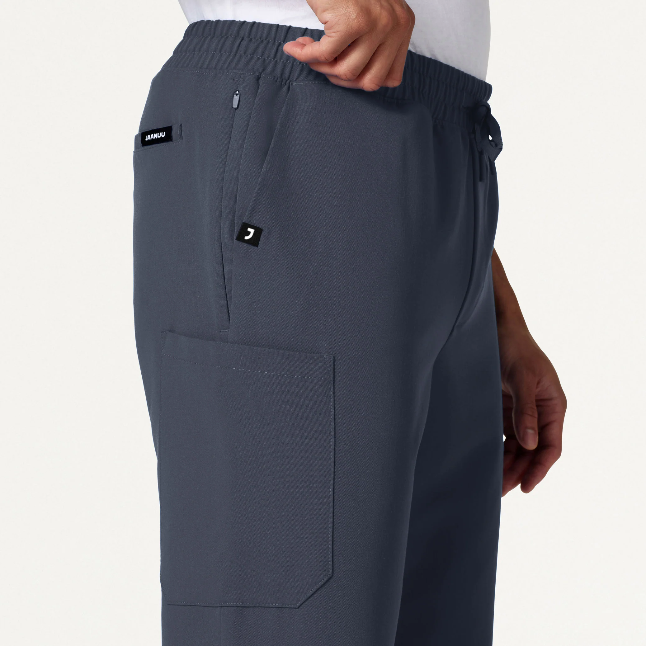 Rhodes Everyday Straight-Leg Scrub Pant - Carbon Gray - Image 6
