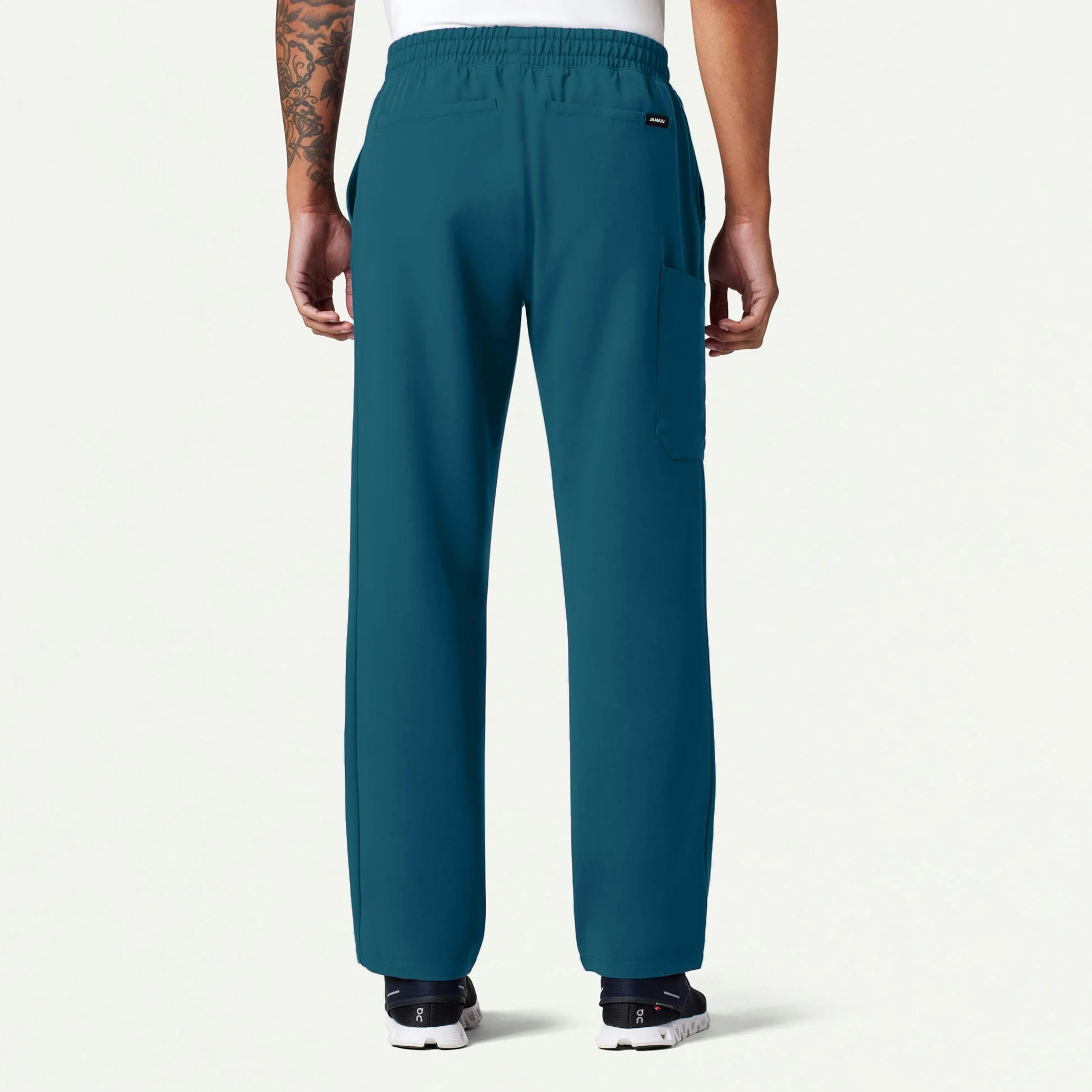 Rhodes Everyday Straight-Leg Scrub Pant - Caribbean Blue - Image 4