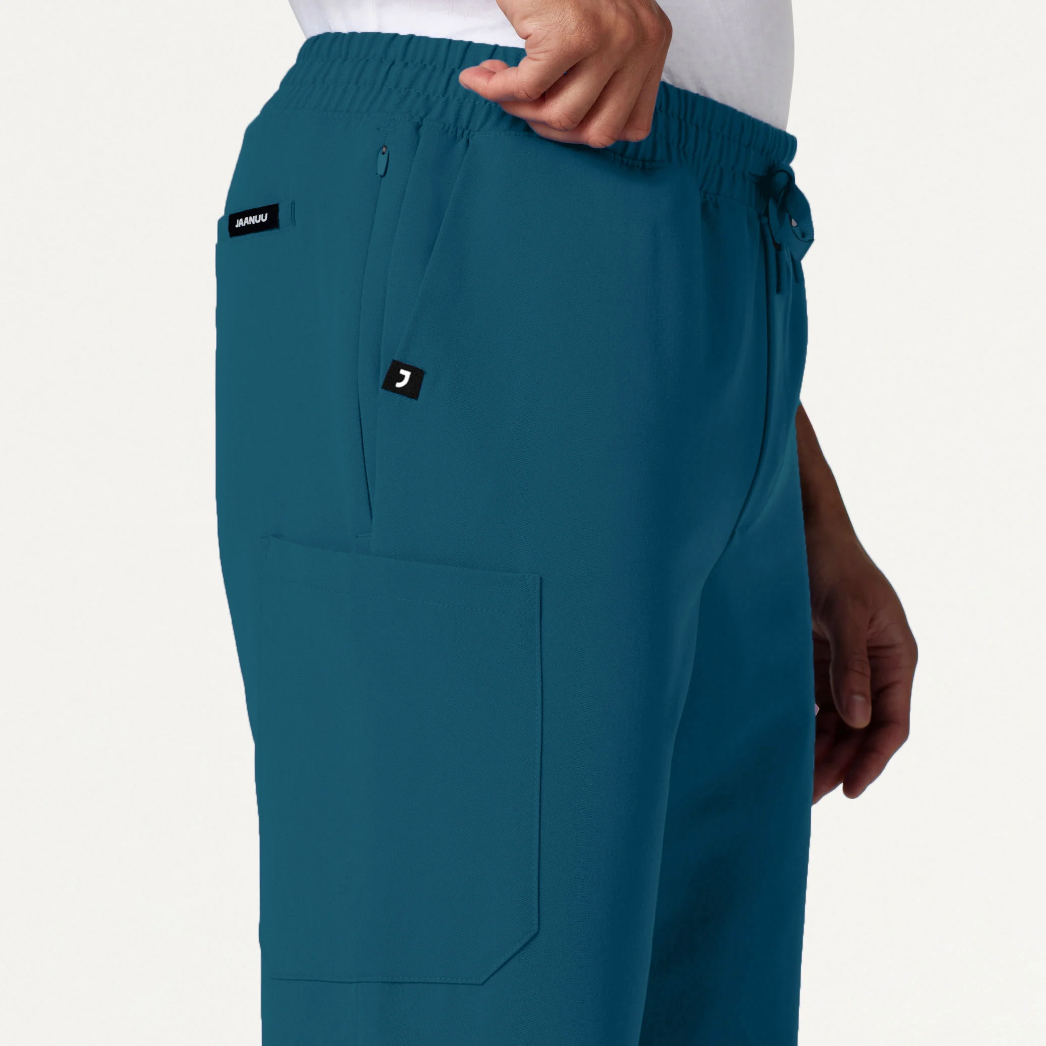 Rhodes Everyday Straight-Leg Scrub Pant - Caribbean Blue - Image 6