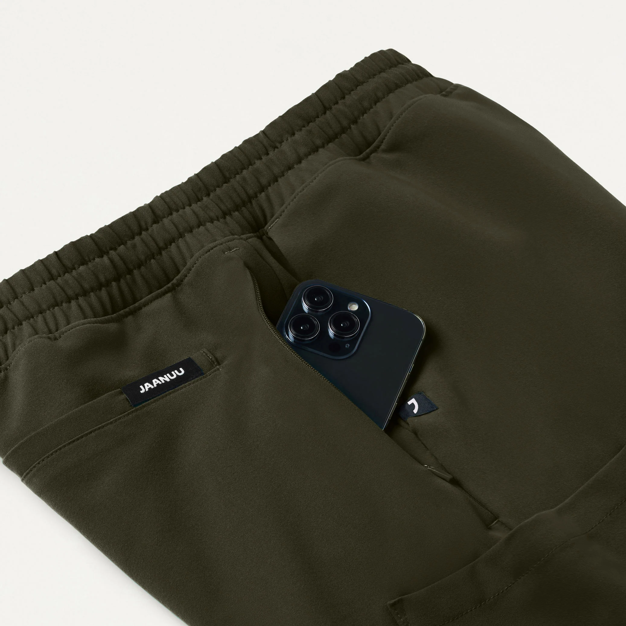 Rhodes Everyday Straight-Leg Scrub Pant - Deep Olive - Image 6