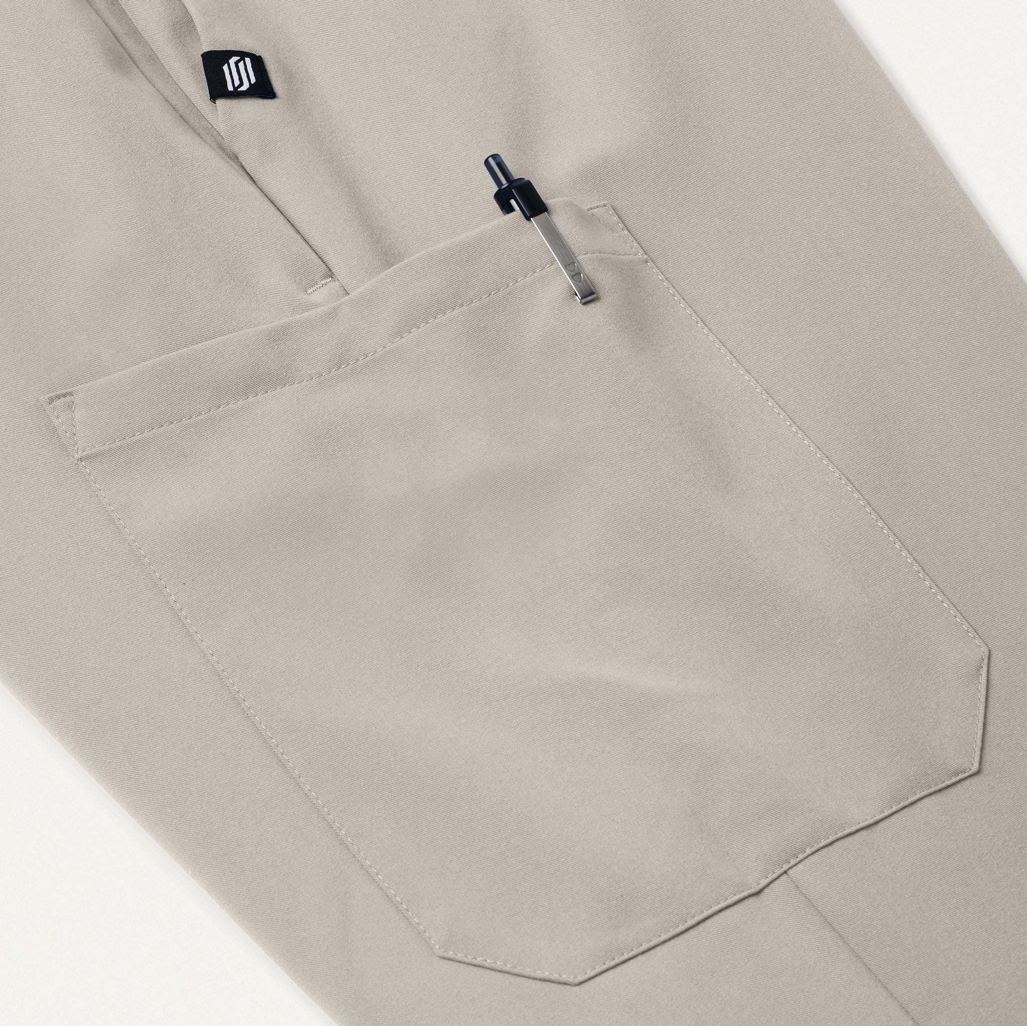 Rhodes Everyday Straight-Leg Scrub Pant - Fog - Image 6