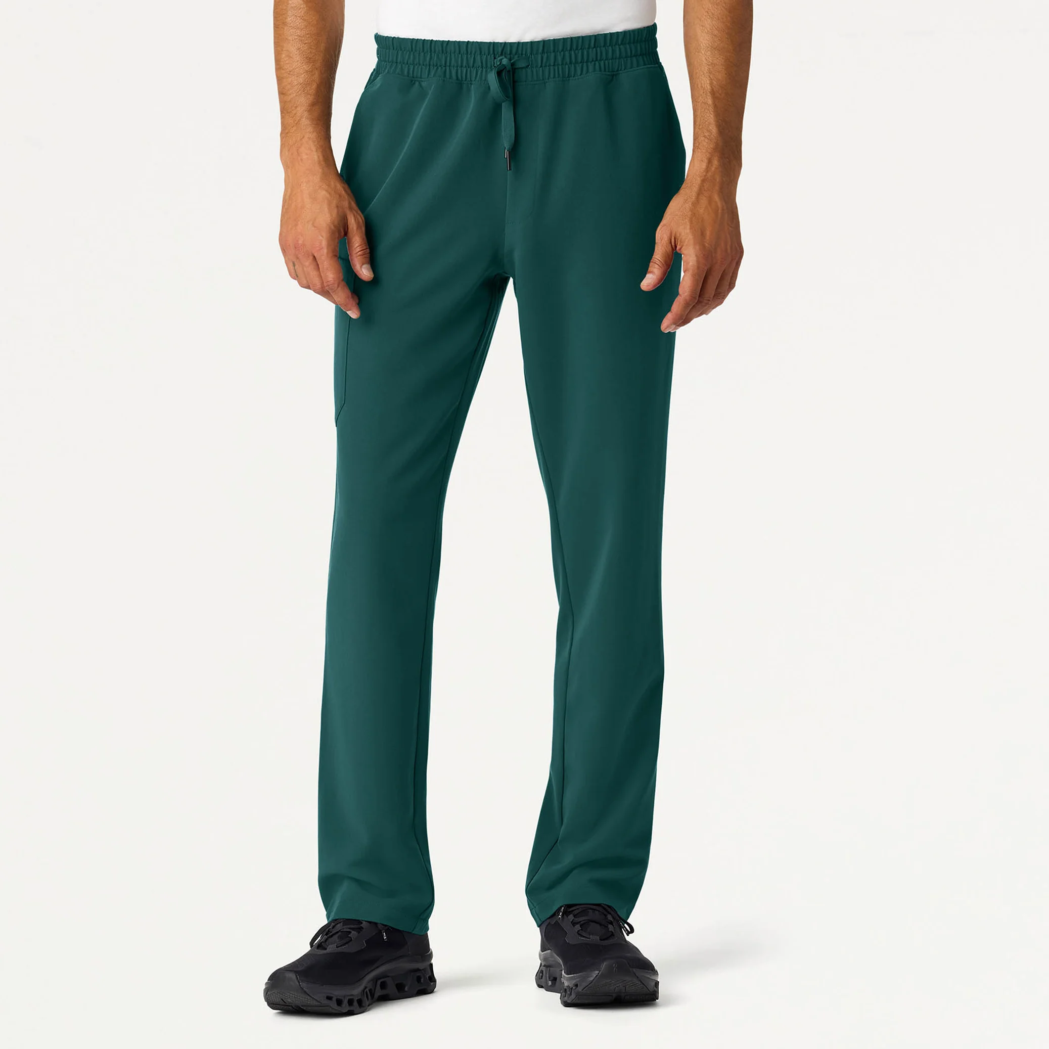 Rhodes Everyday Straight-Leg Scrub Pant - Midnight Green