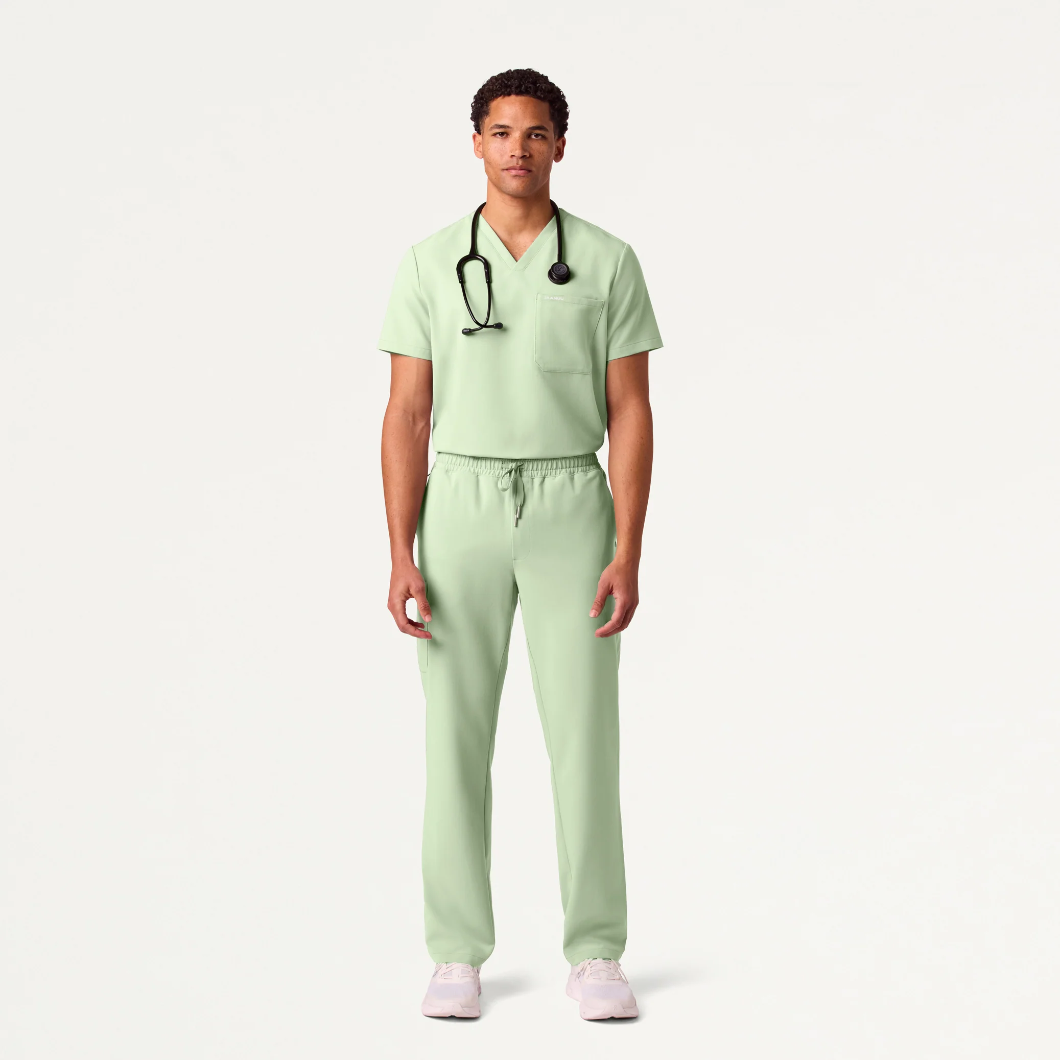 Rhodes Everyday Straight-Leg Scrub Pant - Mint - Image 2