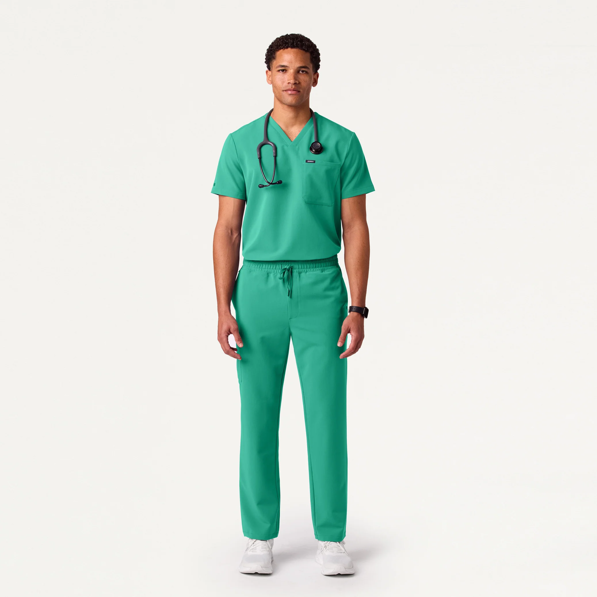 Rhodes Everyday Straight-Leg Scrub Pant - Surgical Green - Image 2