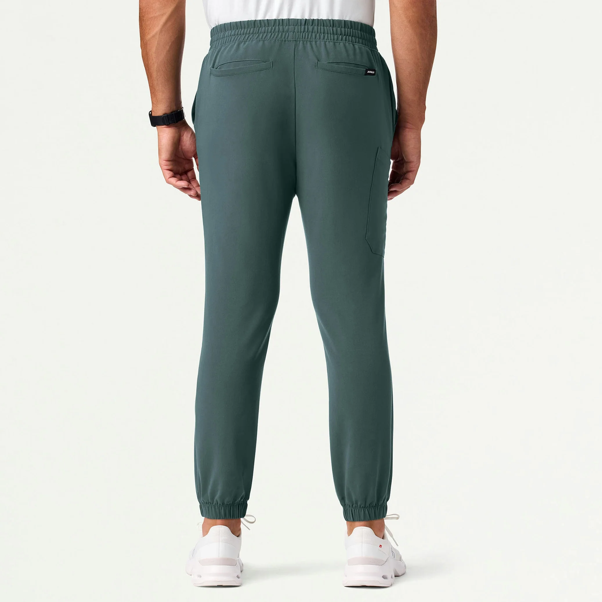 Rhodes Slim Crossover Scrub Jogger - Alpine Green - Image 4