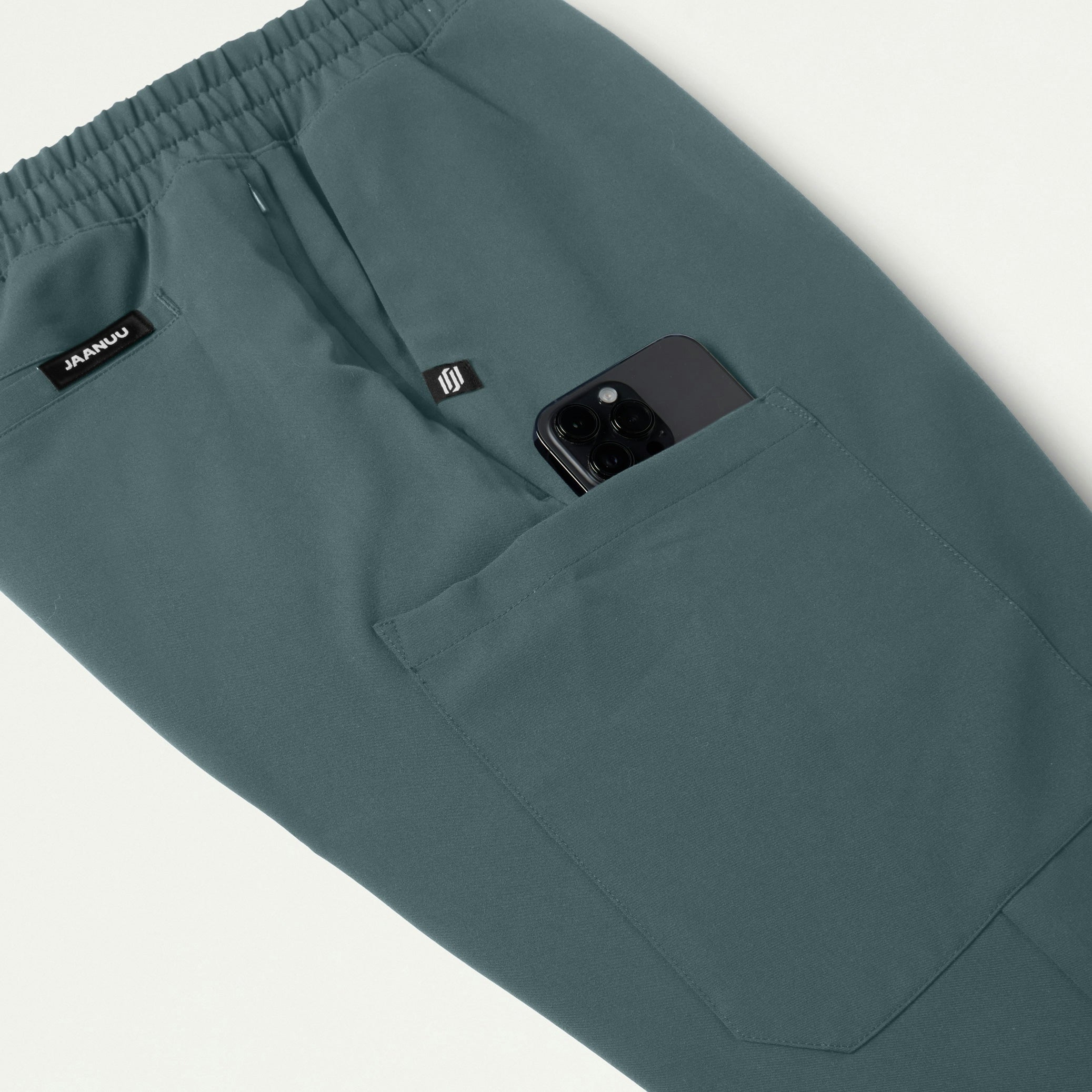 Rhodes Slim Crossover Scrub Jogger - Alpine Green - Image 6