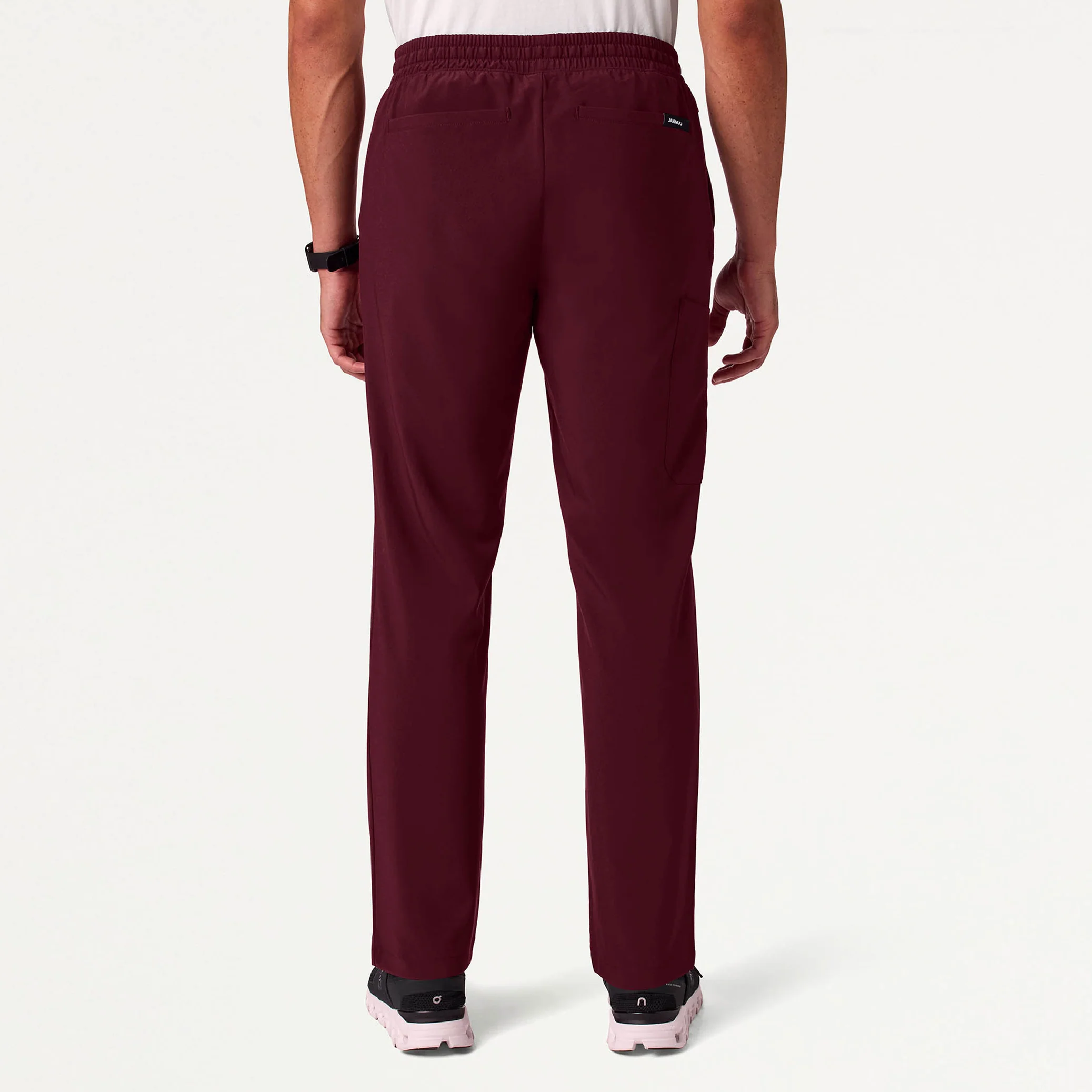 Rhodes UltraLITE™ Straight-Leg Scrub Pant - Burgundy - Image 5