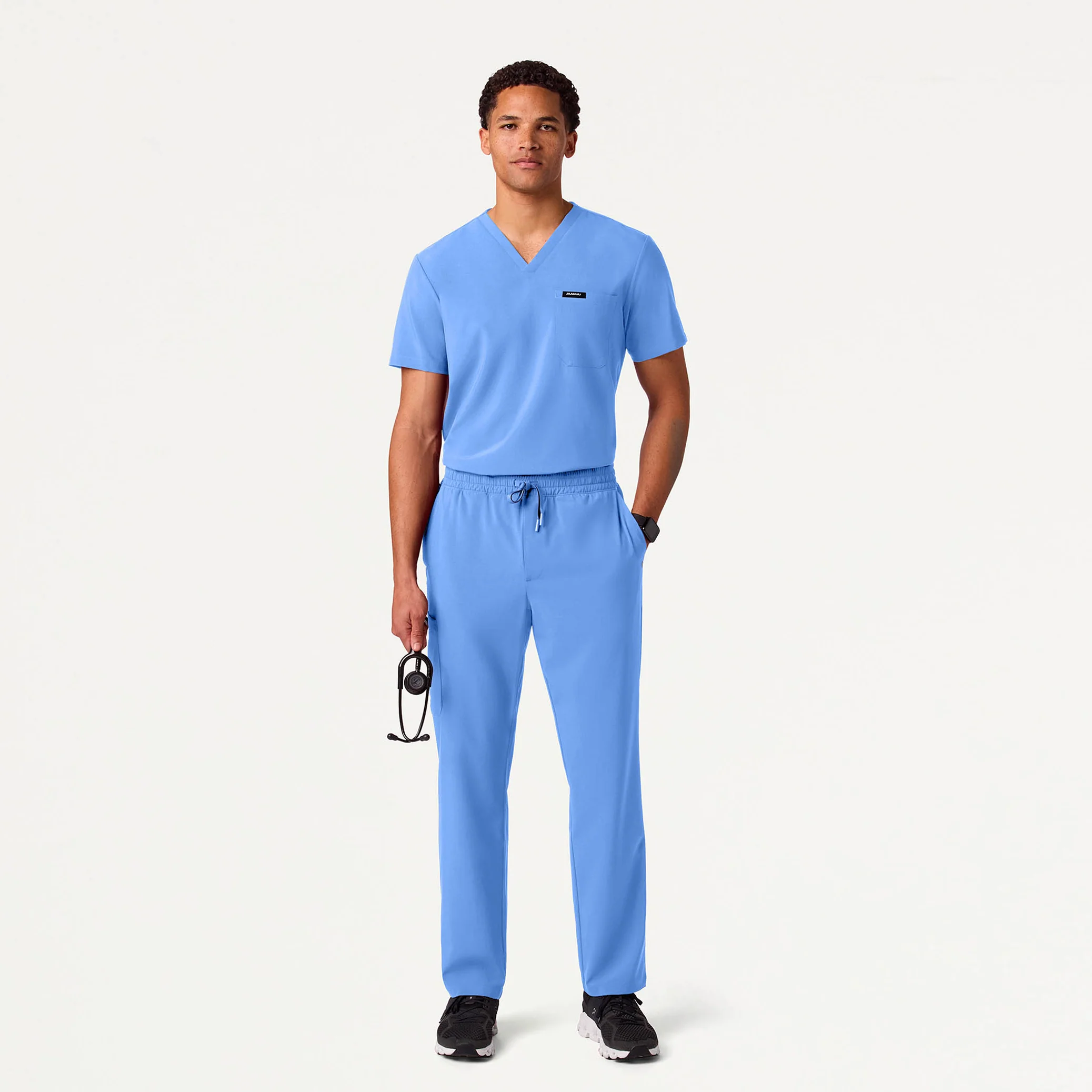 Rhodes UltraLITE™ Straight-Leg Scrub Pant - Ceil Blue - Image 4