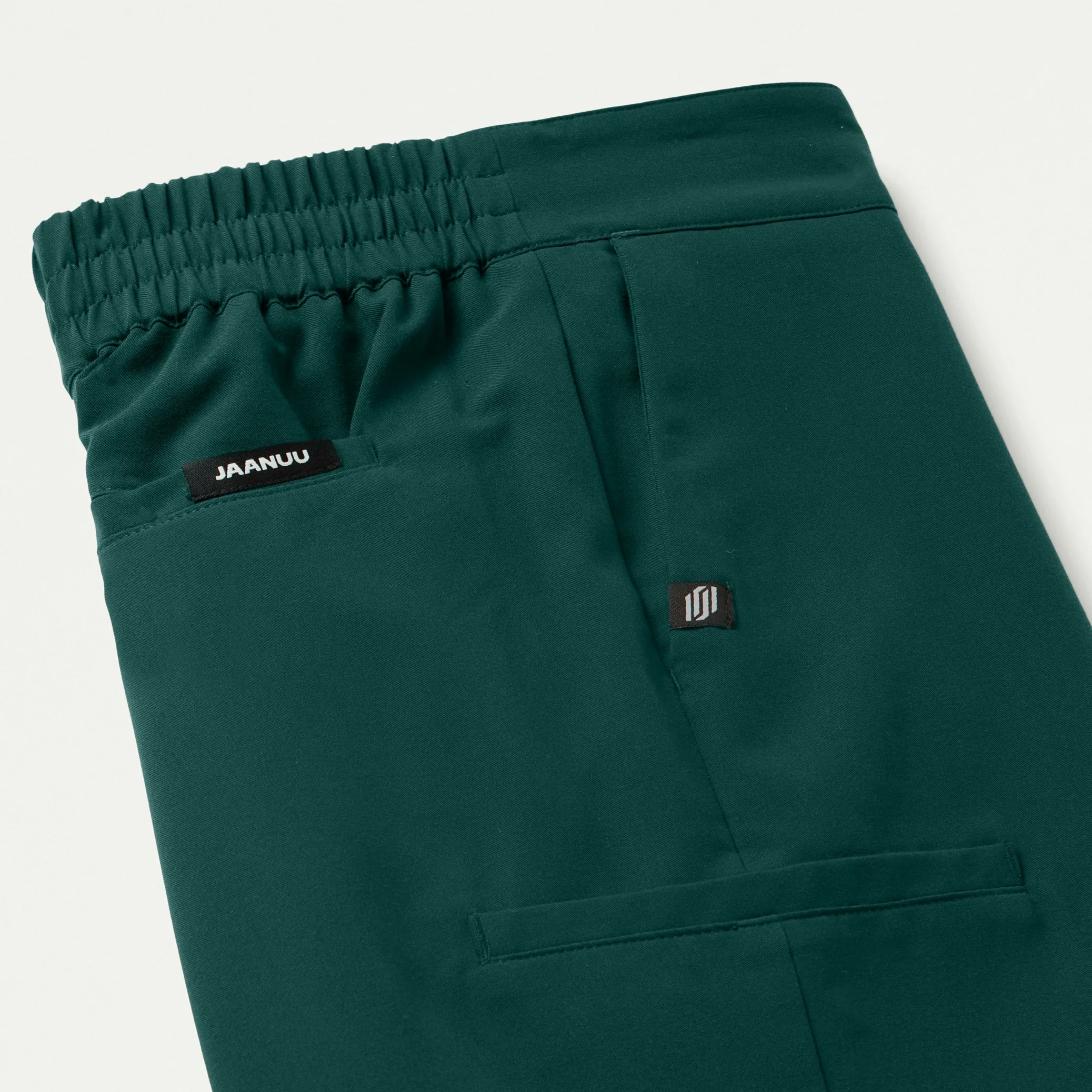 Rubin Tapered 7-Pocket Scrub Pant - Midnight Green - Image 5