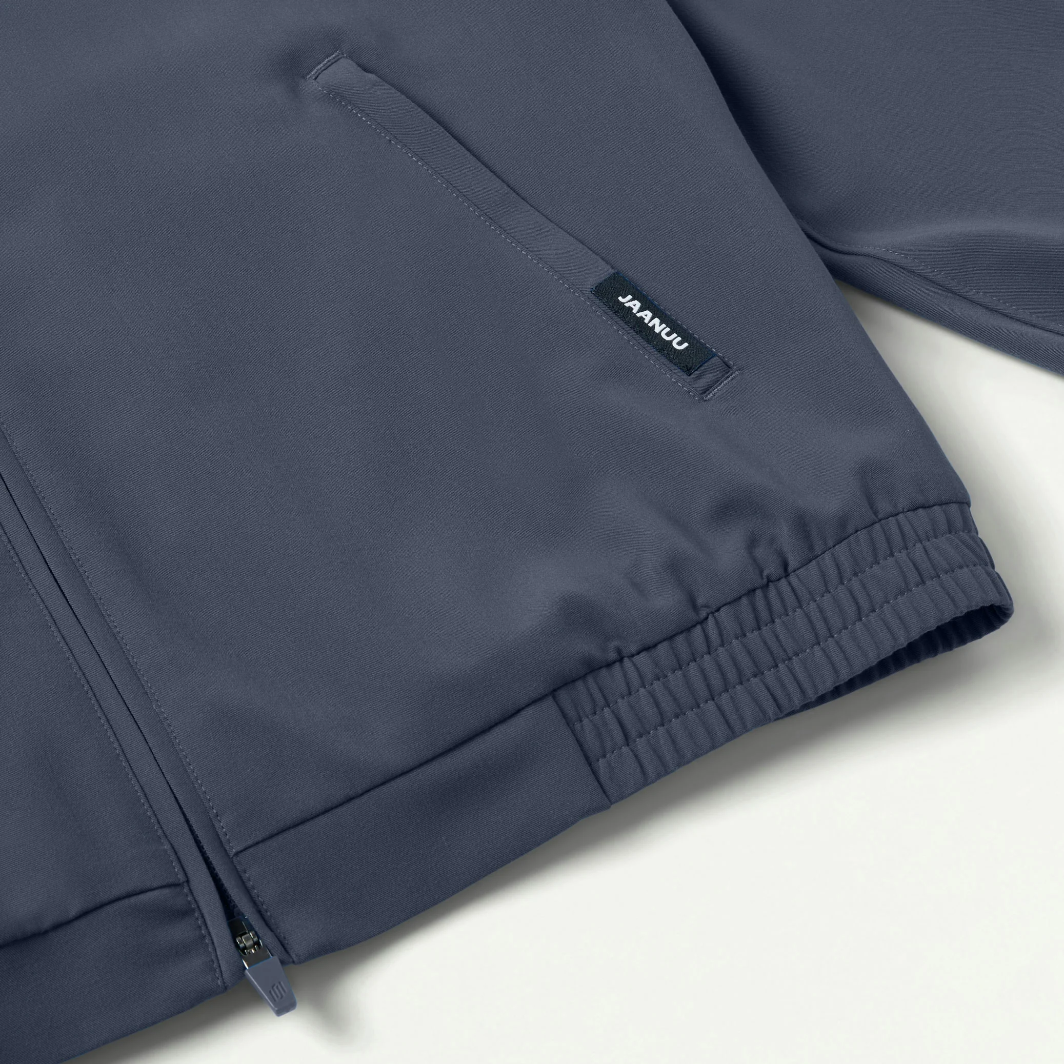 Wolfe Everyday 6-Pocket Scrub Jacket - Carbon Gray - Image 7