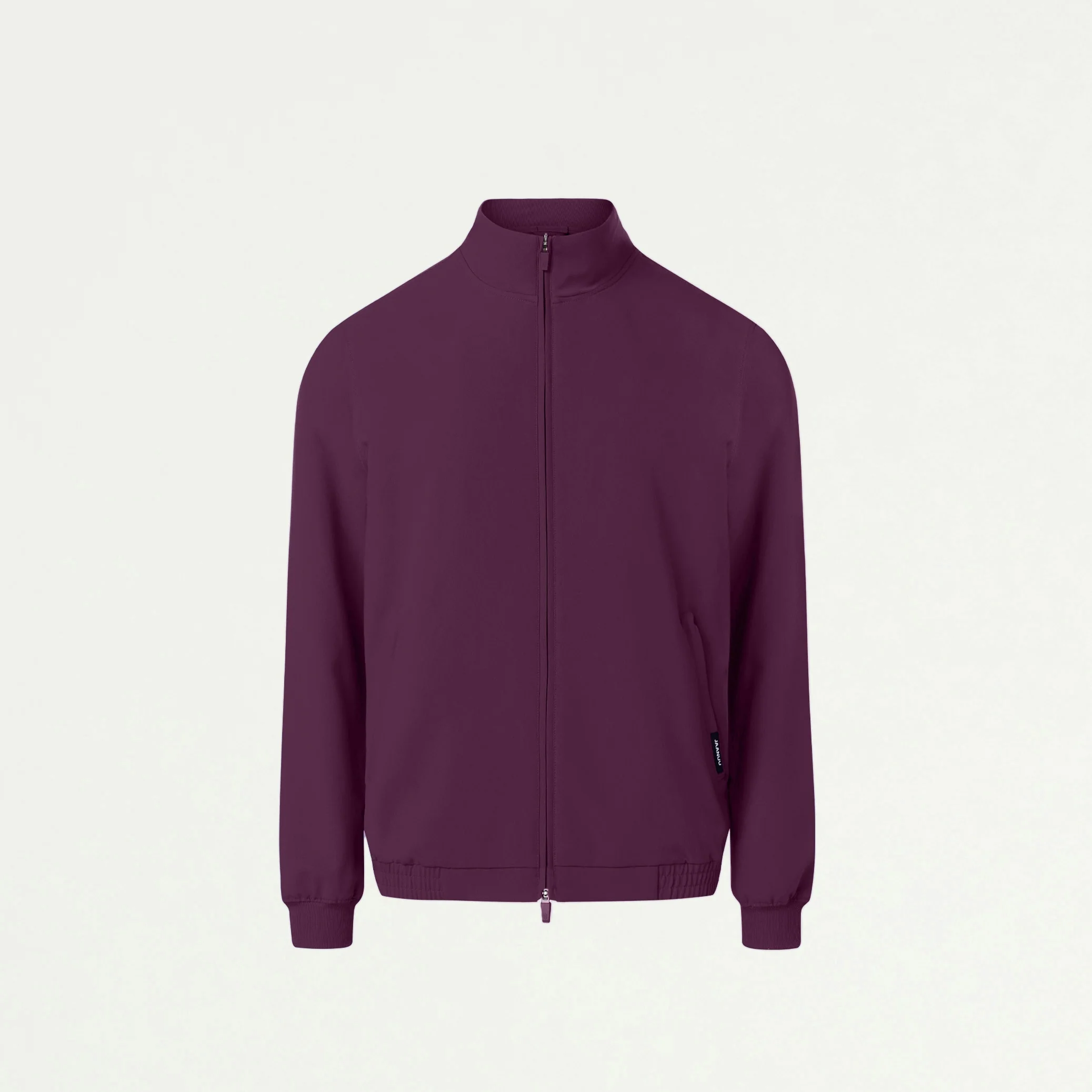 Wolfe Everyday 6-Pocket Scrub Jacket - Dark Amethyst - Image 2
