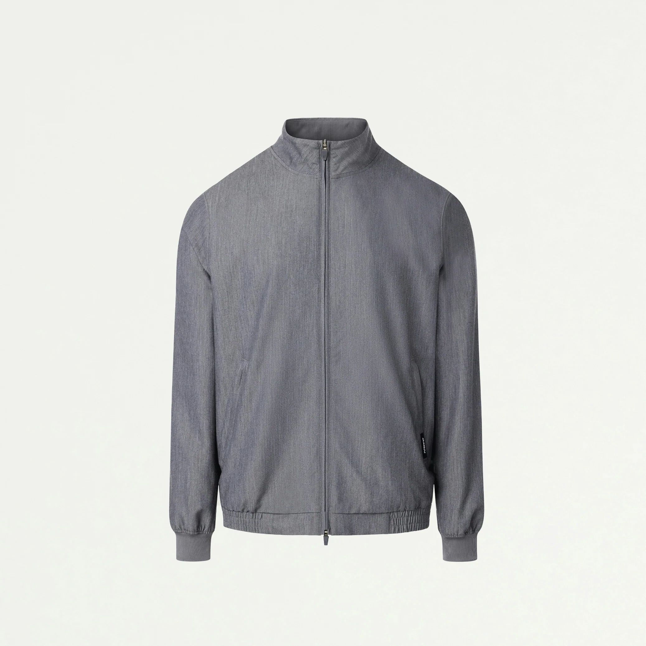 Wolfe Everyday 6-Pocket Scrub Jacket - Heather Gray - Image 2