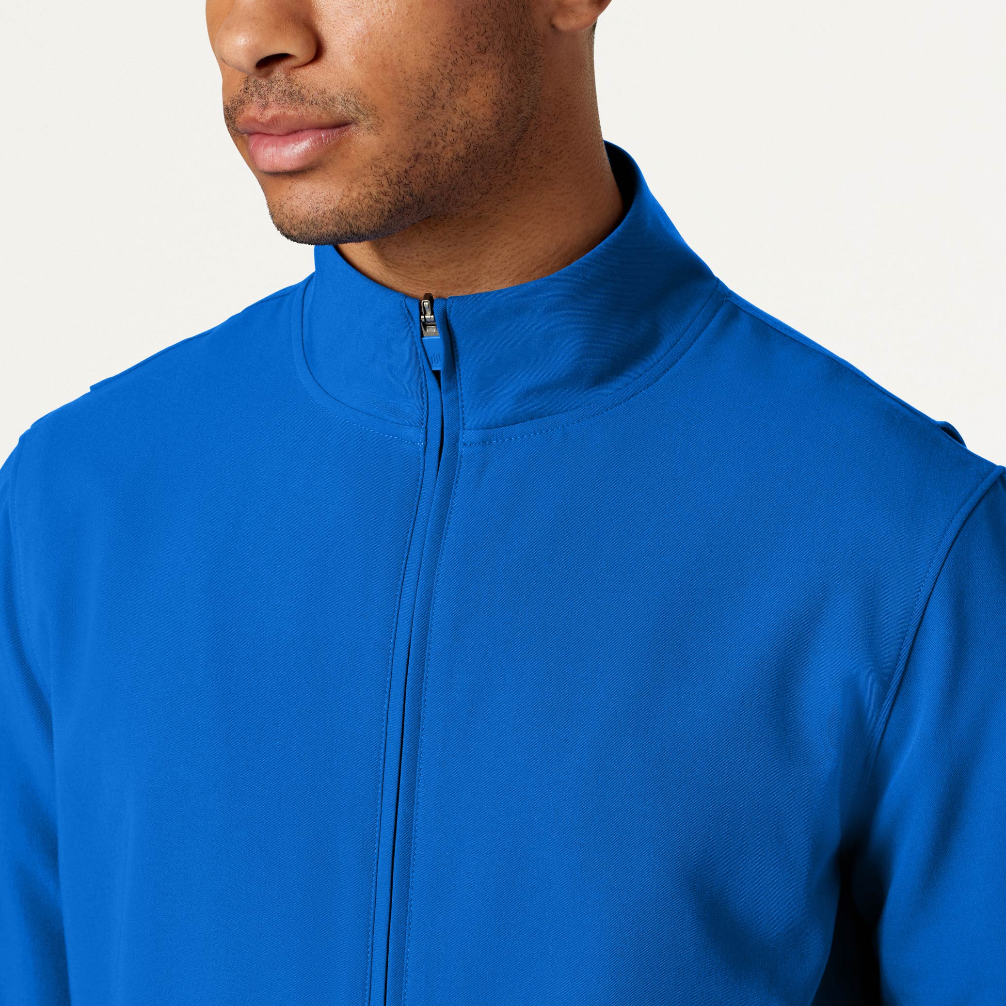 Wolfe Everyday 6-Pocket Scrub Jacket - Royal Blue - Image 6