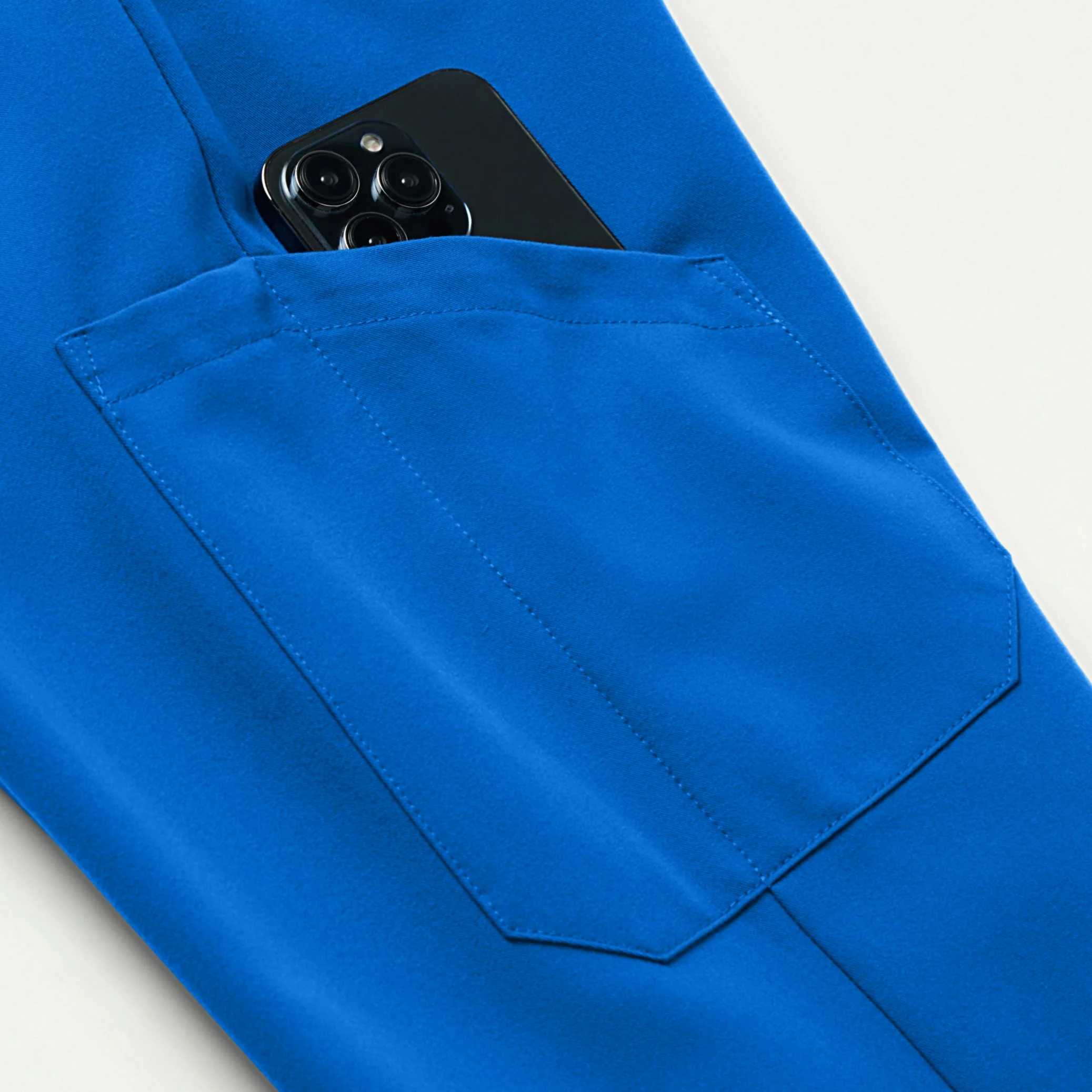 The 10-Pocket Scrub Set - Royal Blue - Image 2
