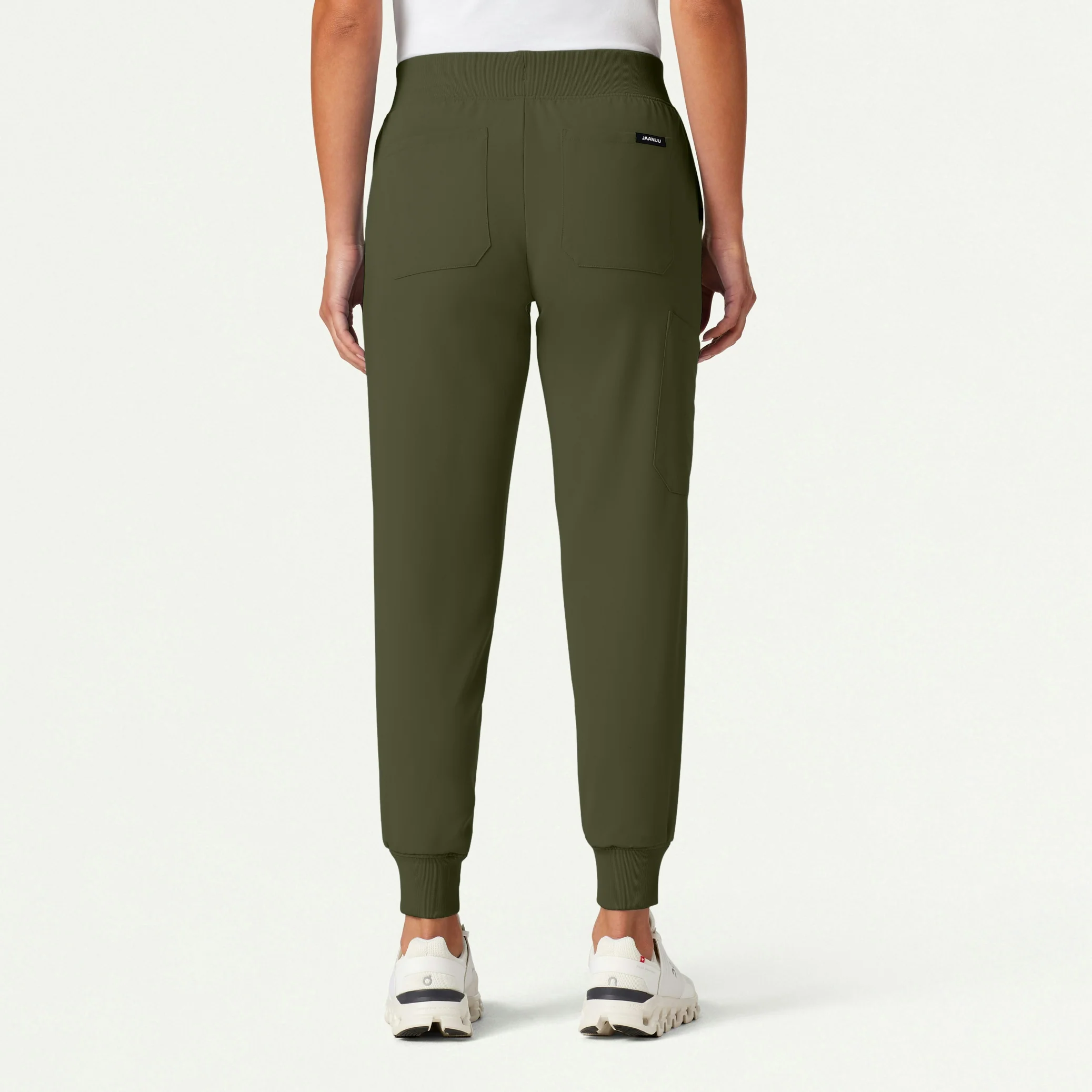 The Alex Tri-Layer Scrub Set - Olive - Image 2