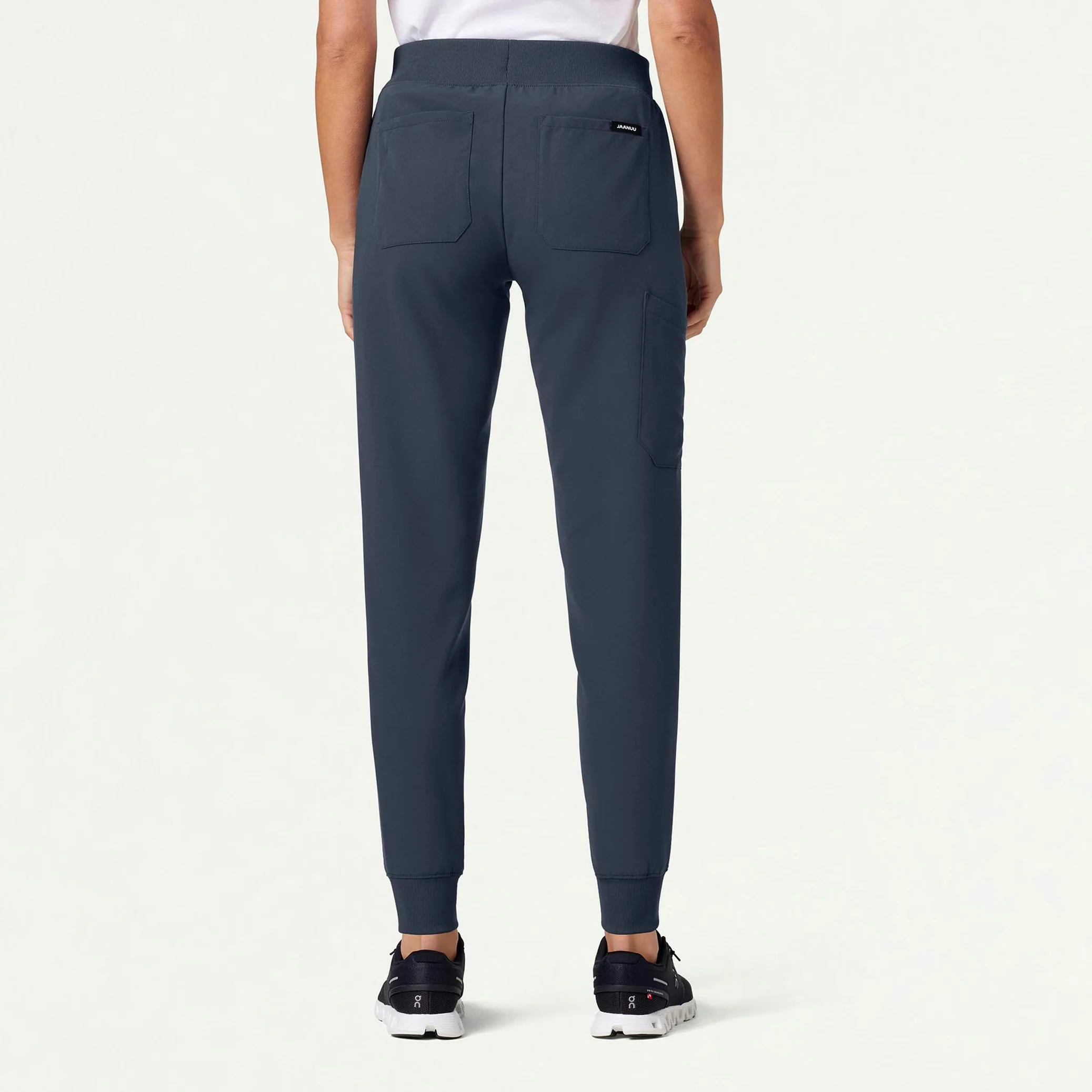 The Alex Vest Scrub Set - Carbon Gray - Image 2