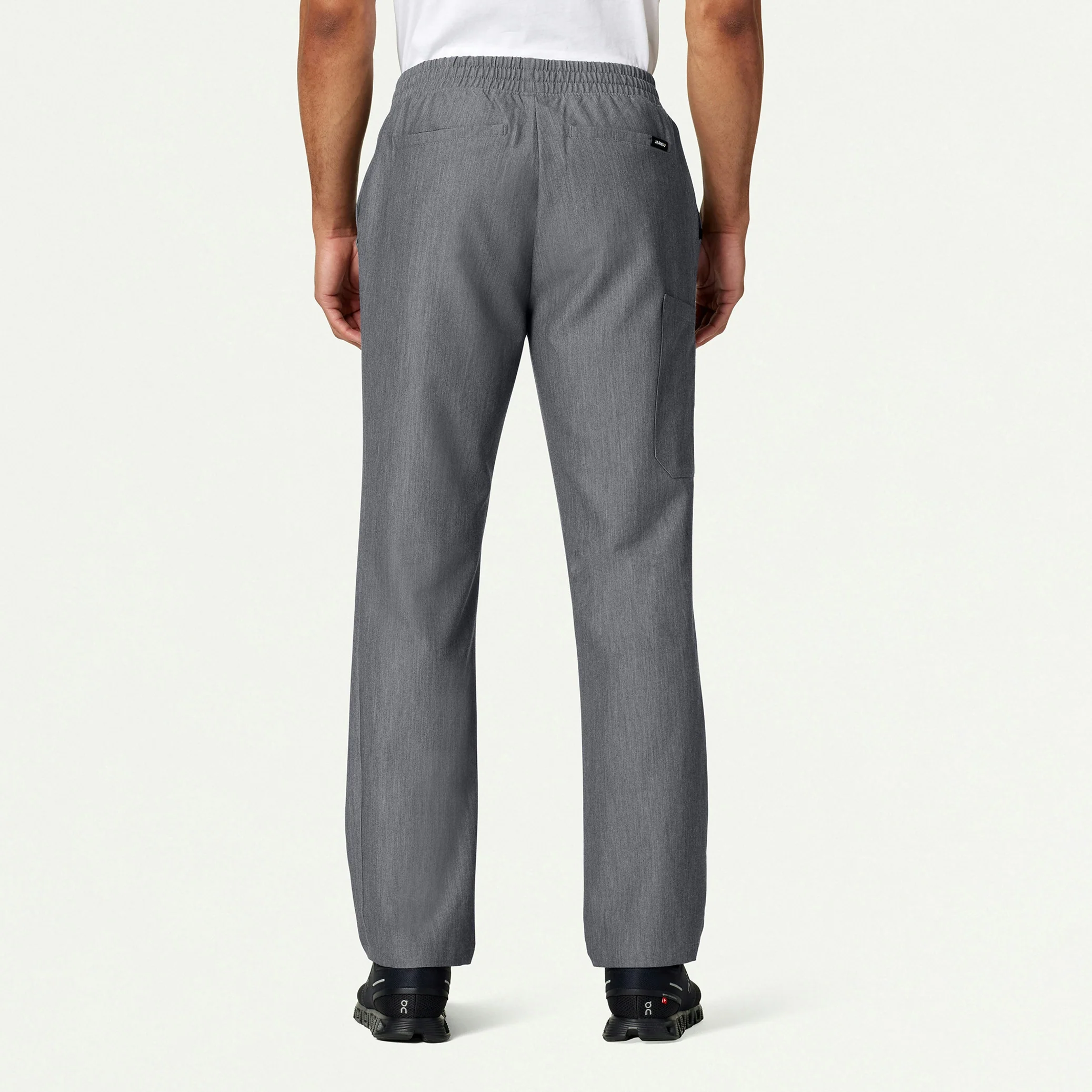 The Ander Essential Scrub Set - Heather Gray - Image 2