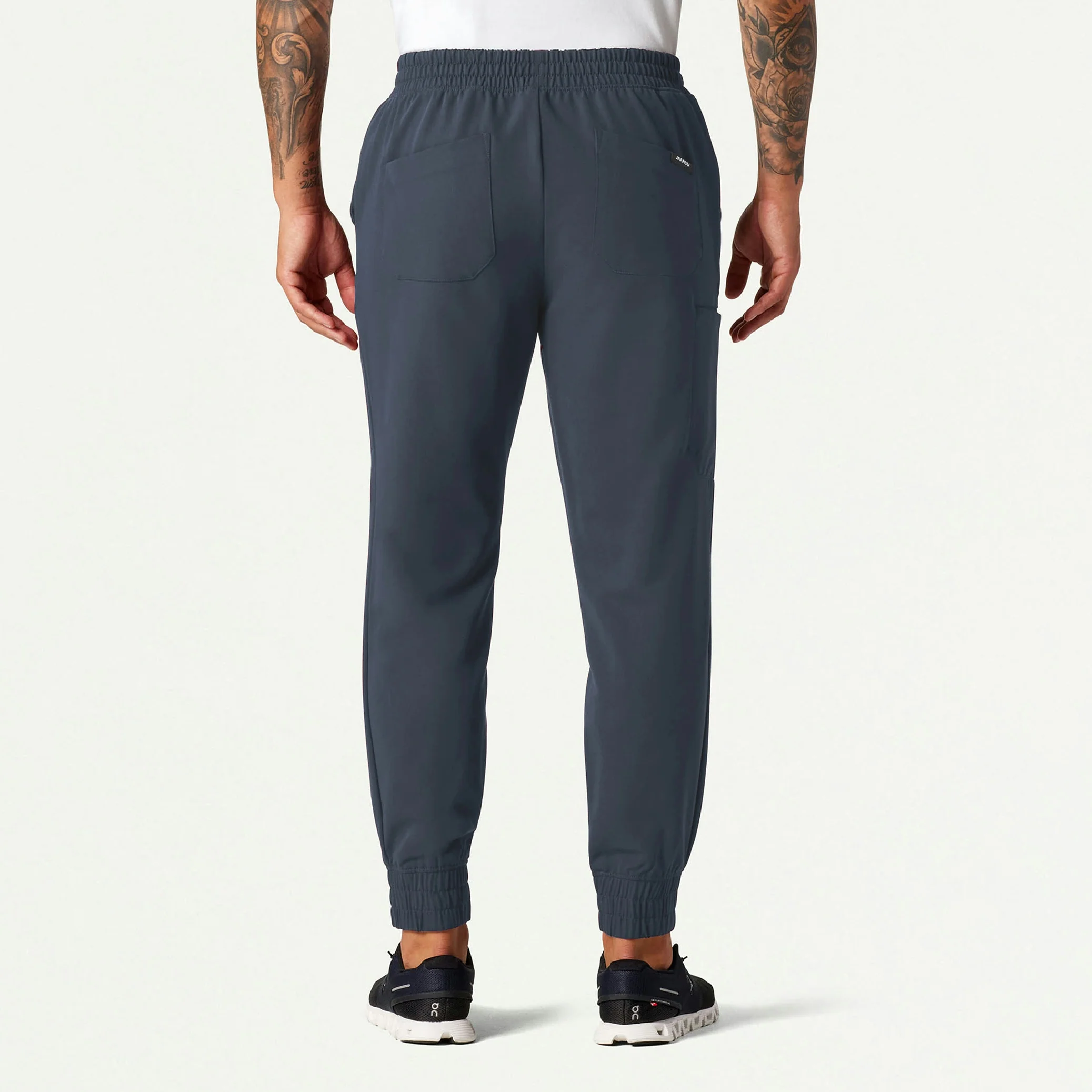 The Bentham Essential Scrub Set - Carbon Gray - Image 2