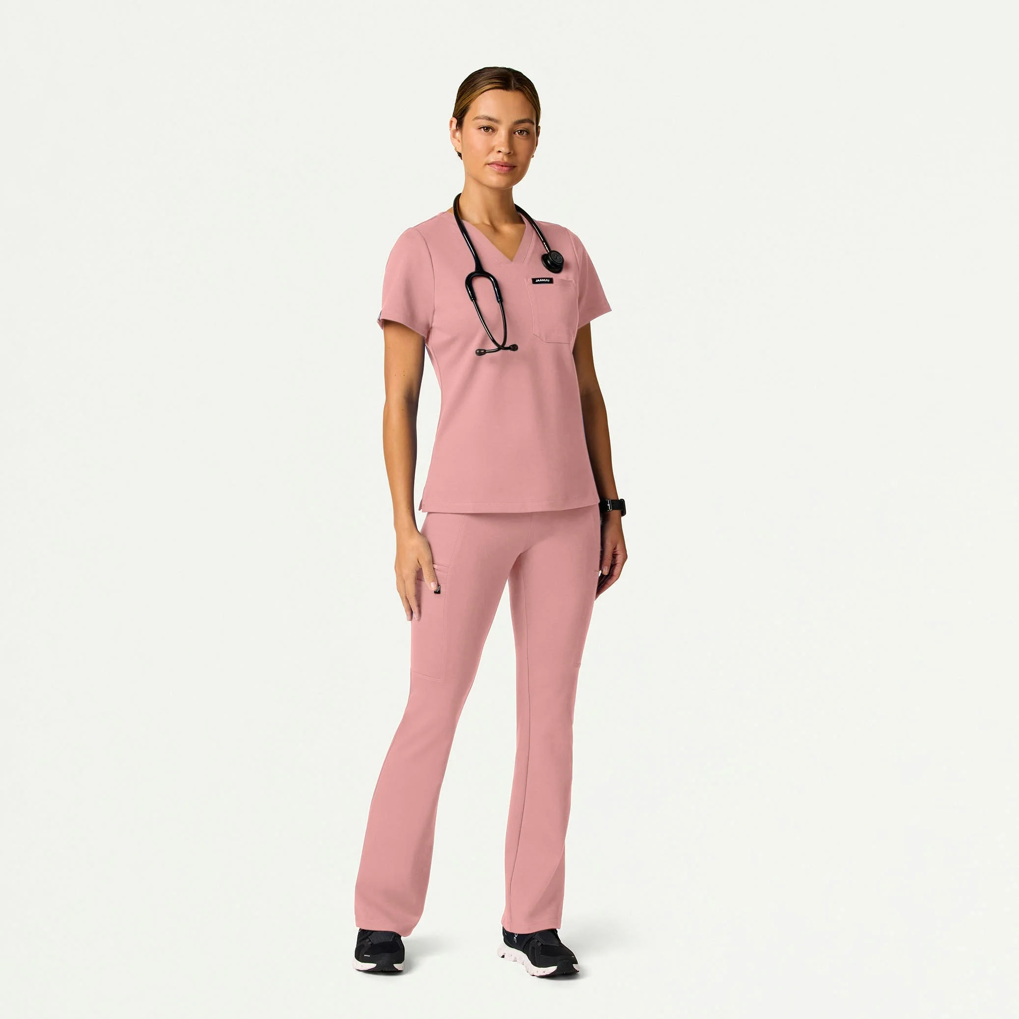 The Davy Essential Scrub Set - Mauve