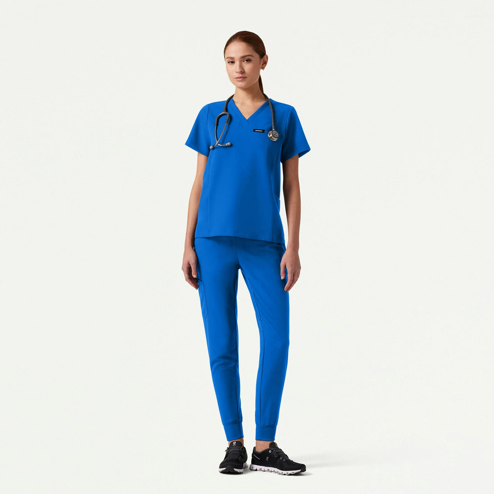 The Emile Essential Scrub Set - Royal Blue