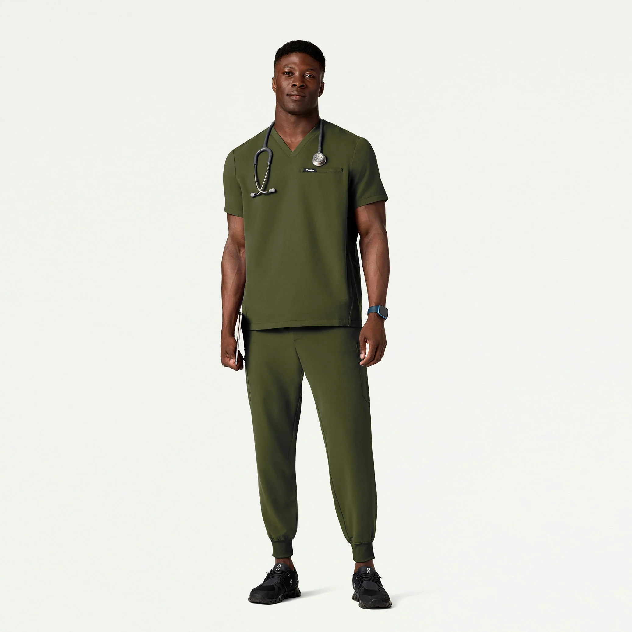 The Geiger Essential Scrub Set - Olive
