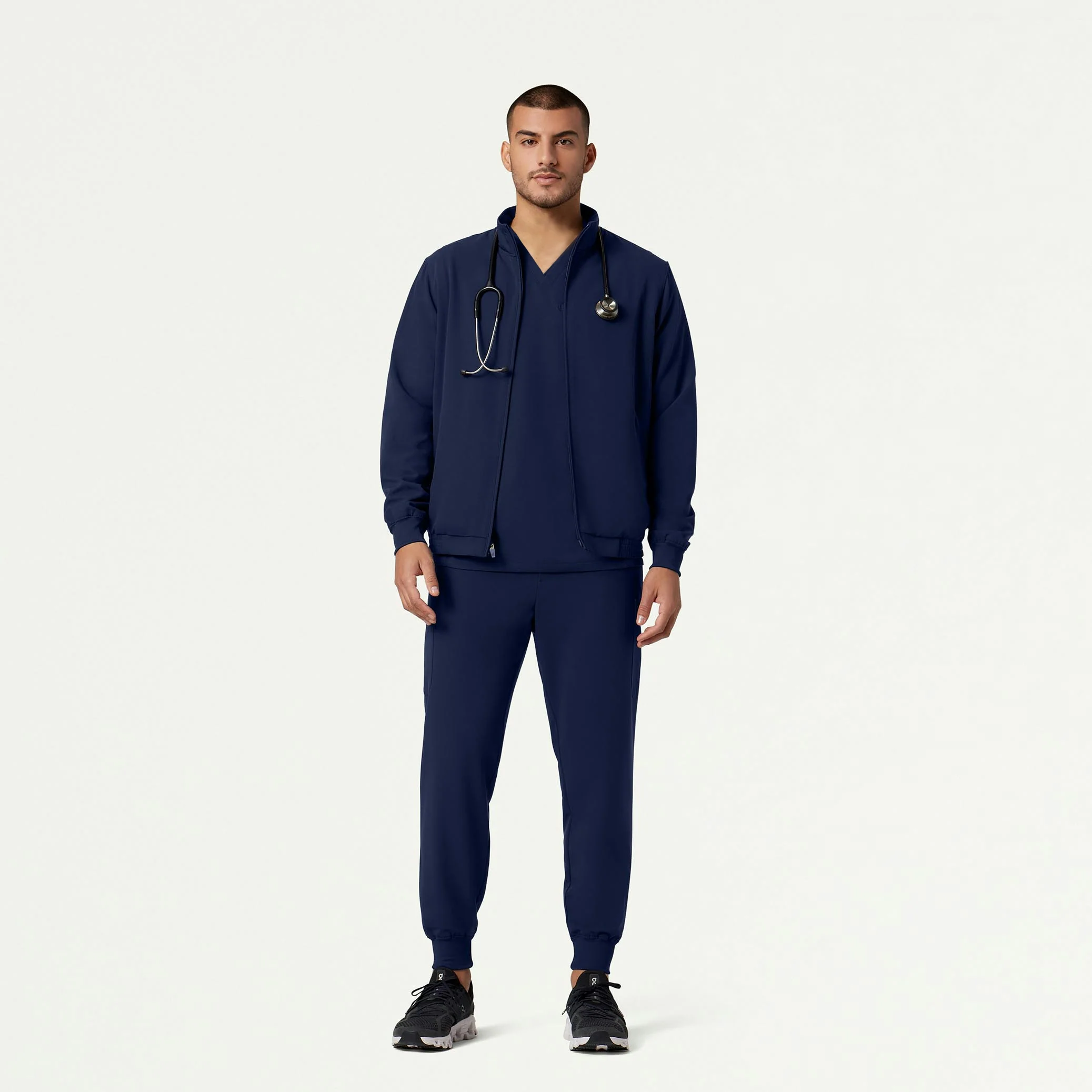 The Geiger Jacket Scrub Set - Ceil Blue - Image 2