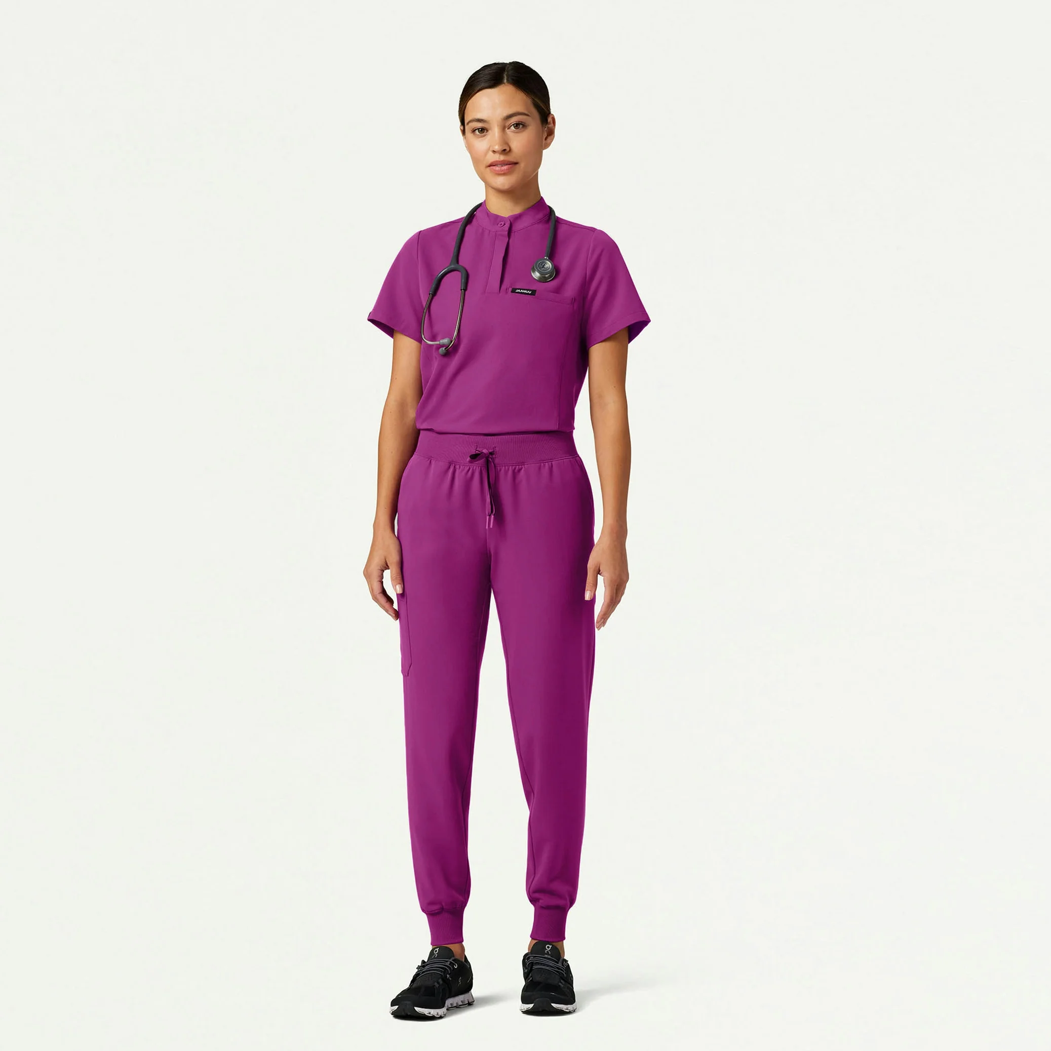 The Isa Essential Scrub Set - Black